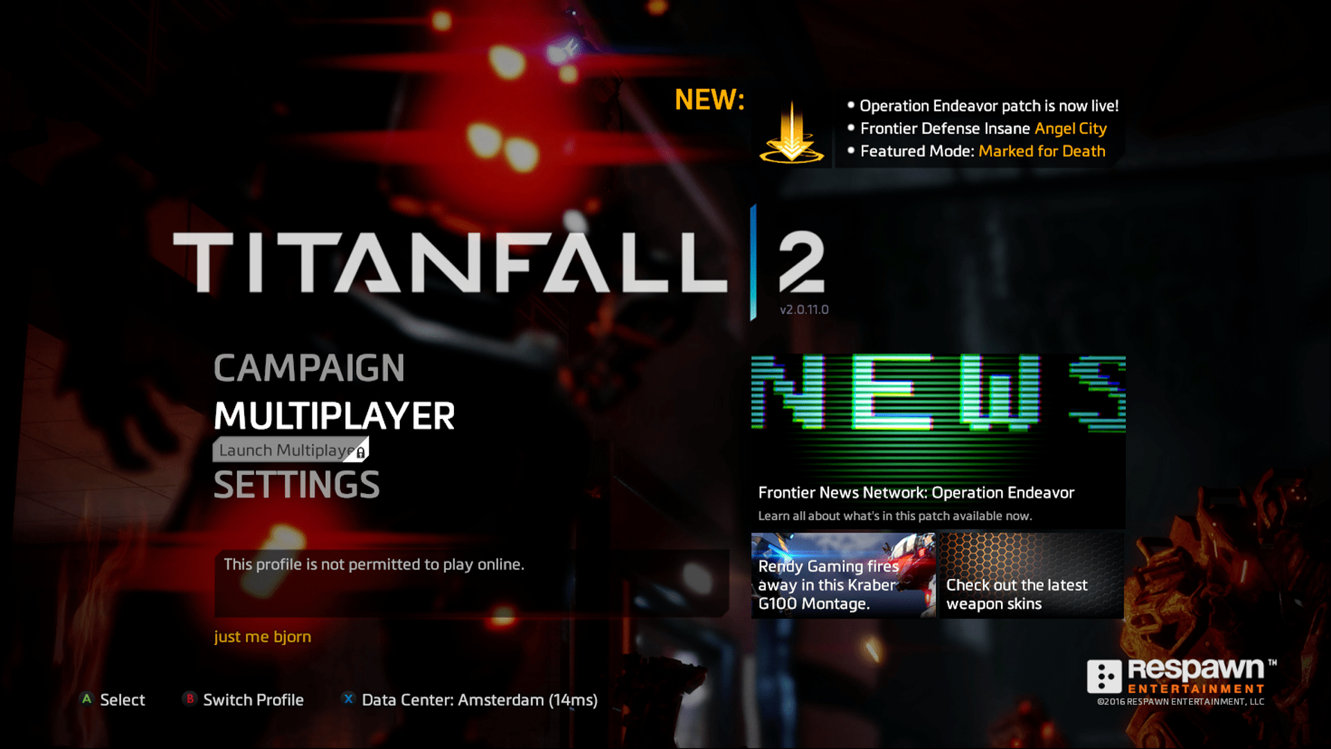 Xbox live expired yesterday, i wish i could be there with all of you. r/titanfall