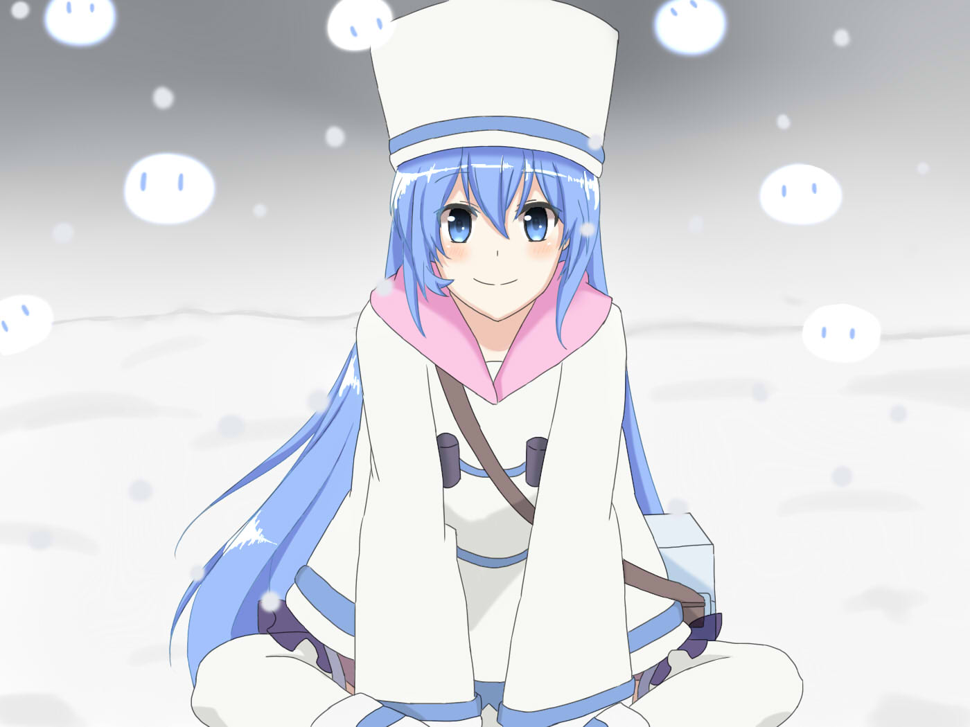 Aquasama and snow sprites Konosuba