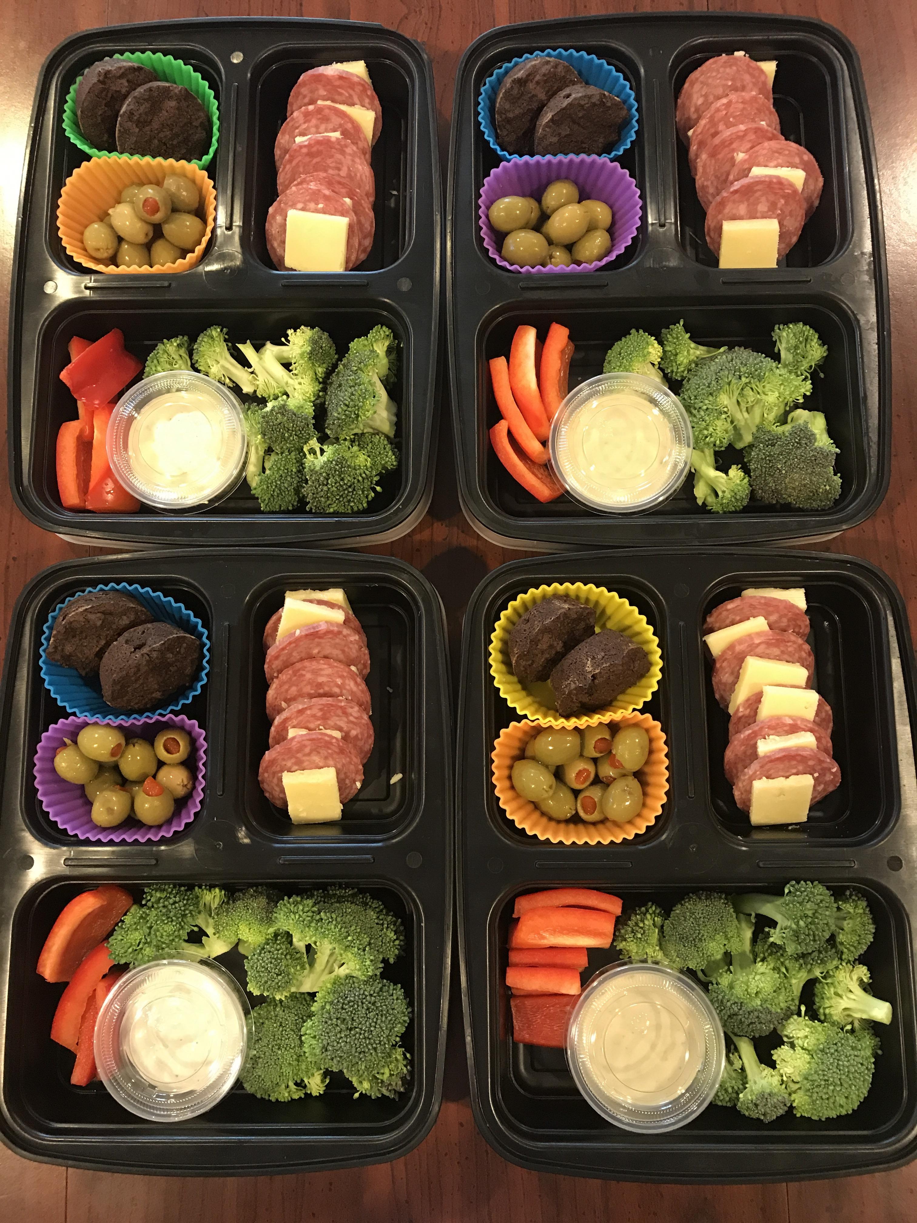 I made my "adult lunchable" ketofriendly! r/MealPrepSunday