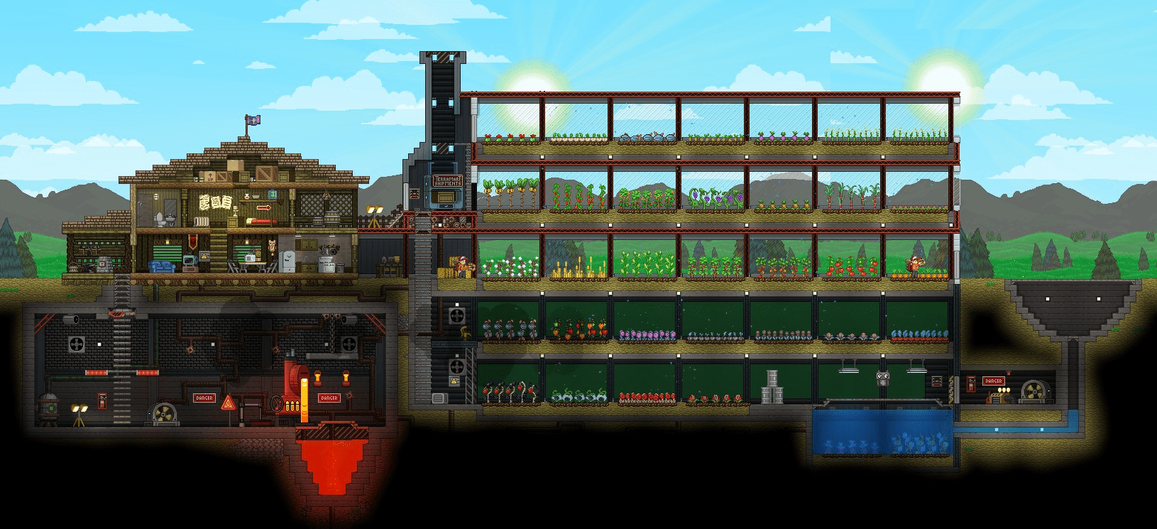 Starbound Farm