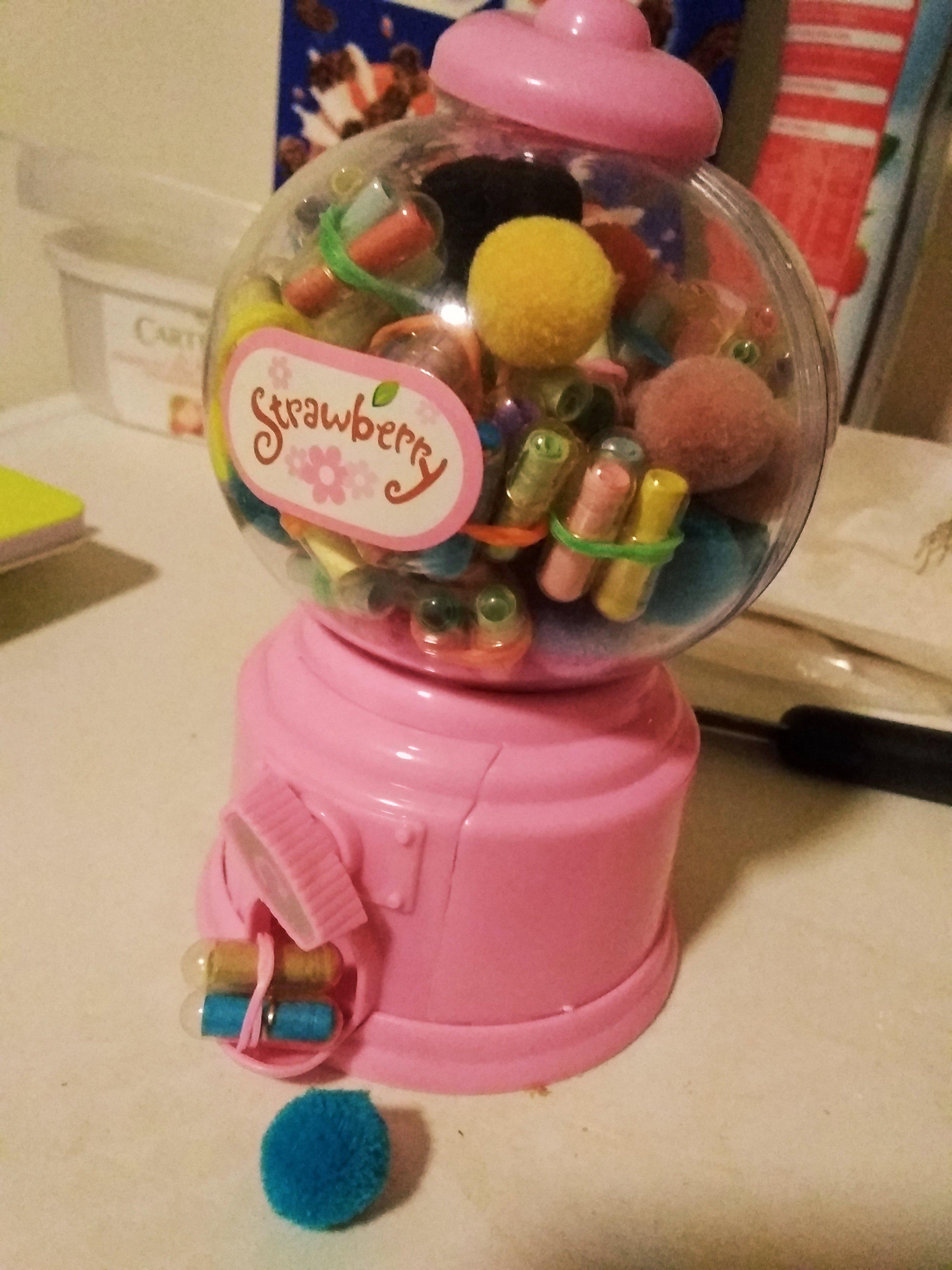 A love dispenser. With a handwritten and unique thing in each pills