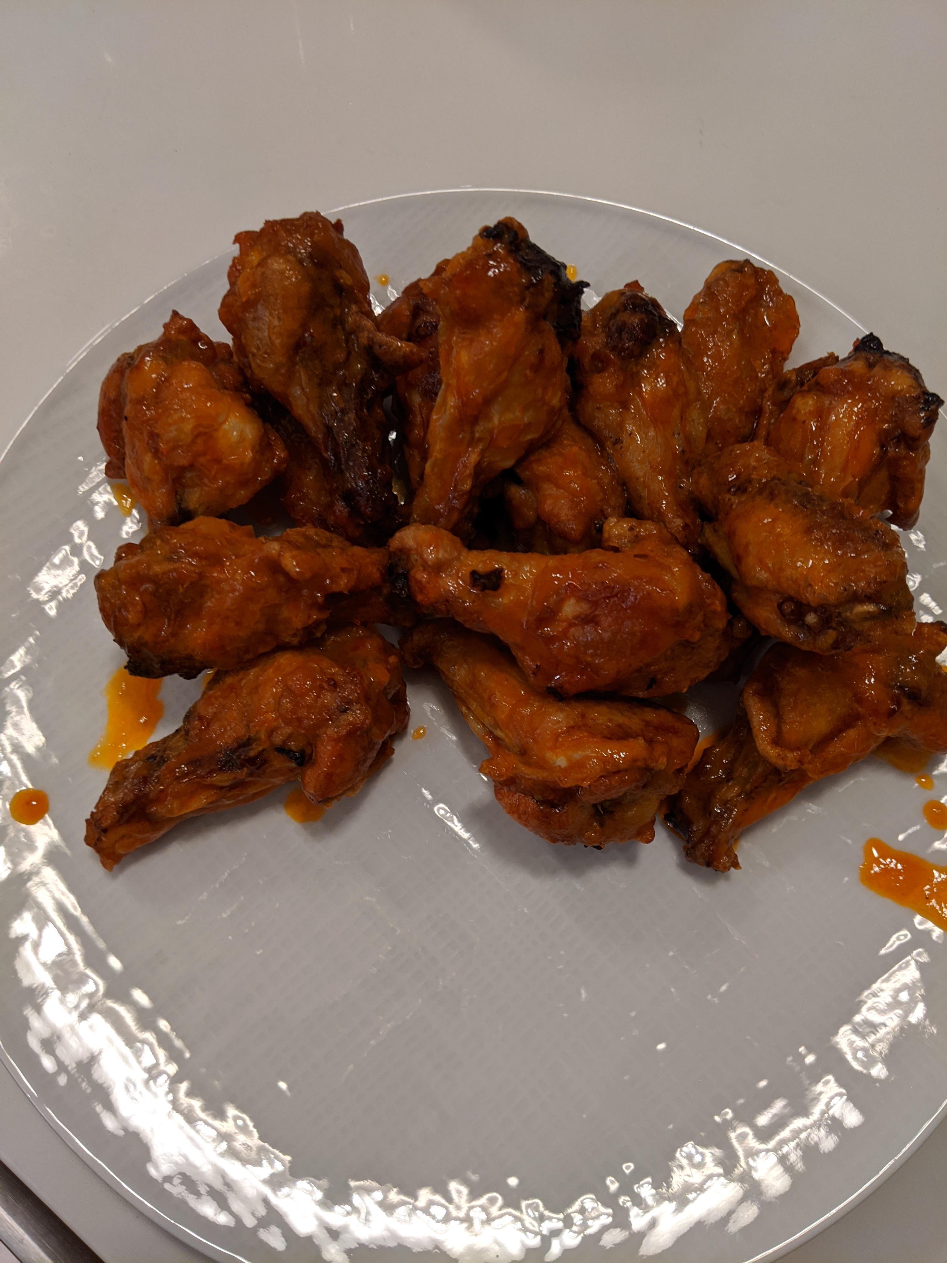 Air fryer boys in traditional franks r/Wings