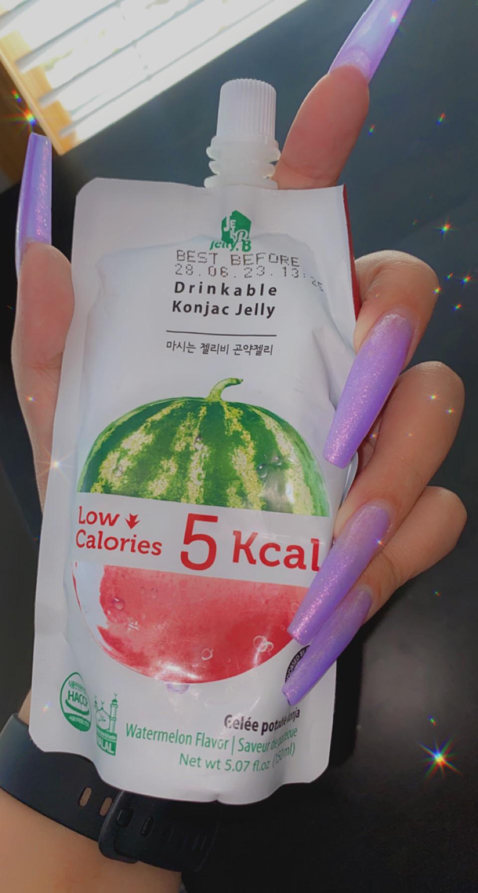 Just discovered Konjac jelly! Such a delicious snack! r/1200isplenty