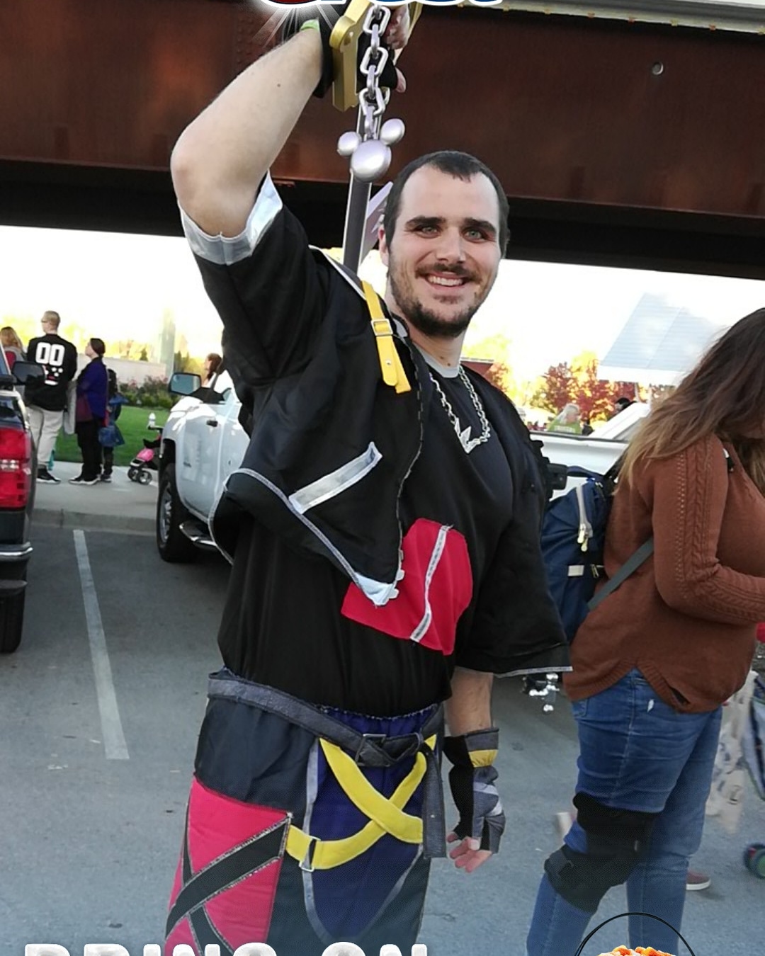 Saw a dude at a local Halloween event in a Sora costume! [other
