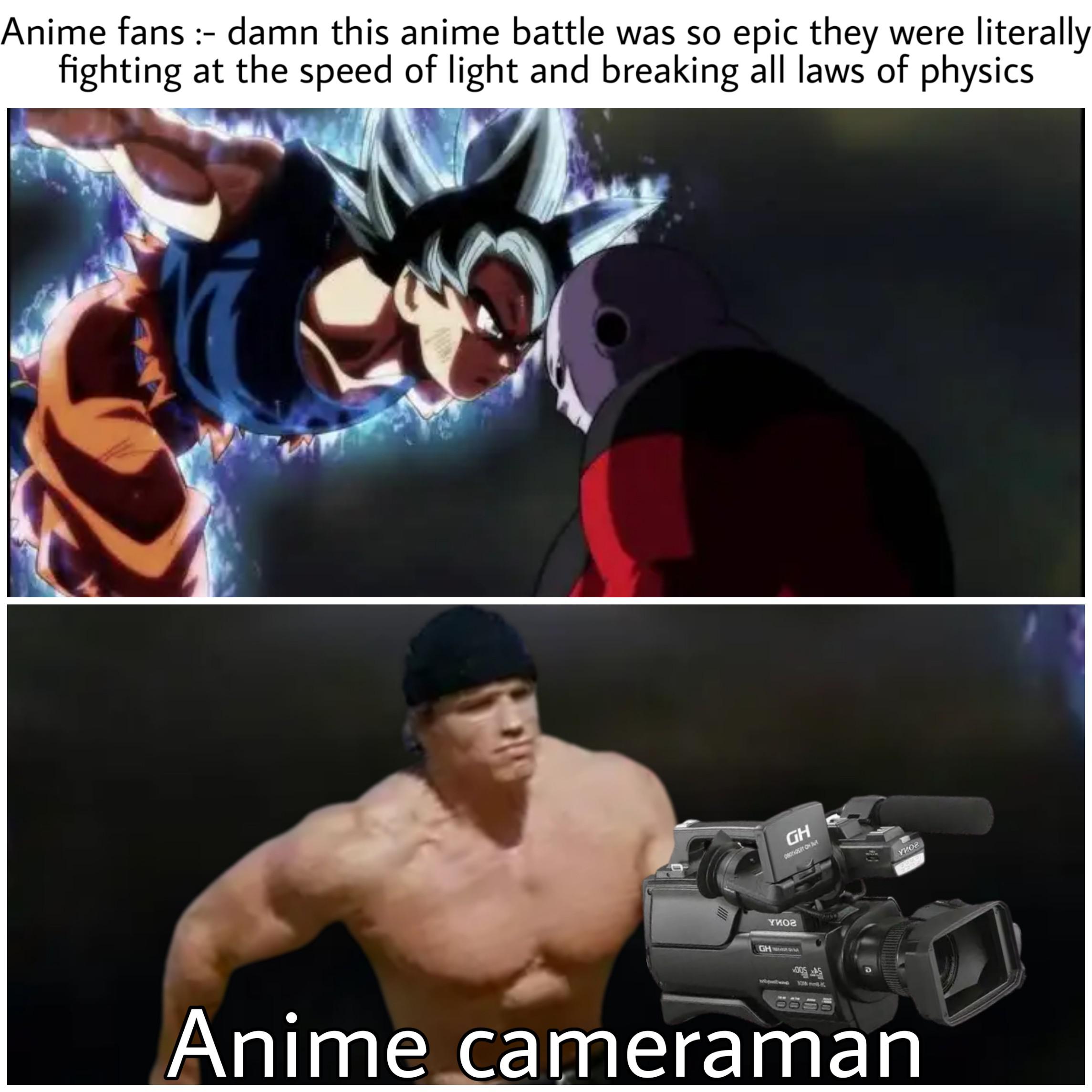 I wanna a anime camera man r/AnimeMirchi