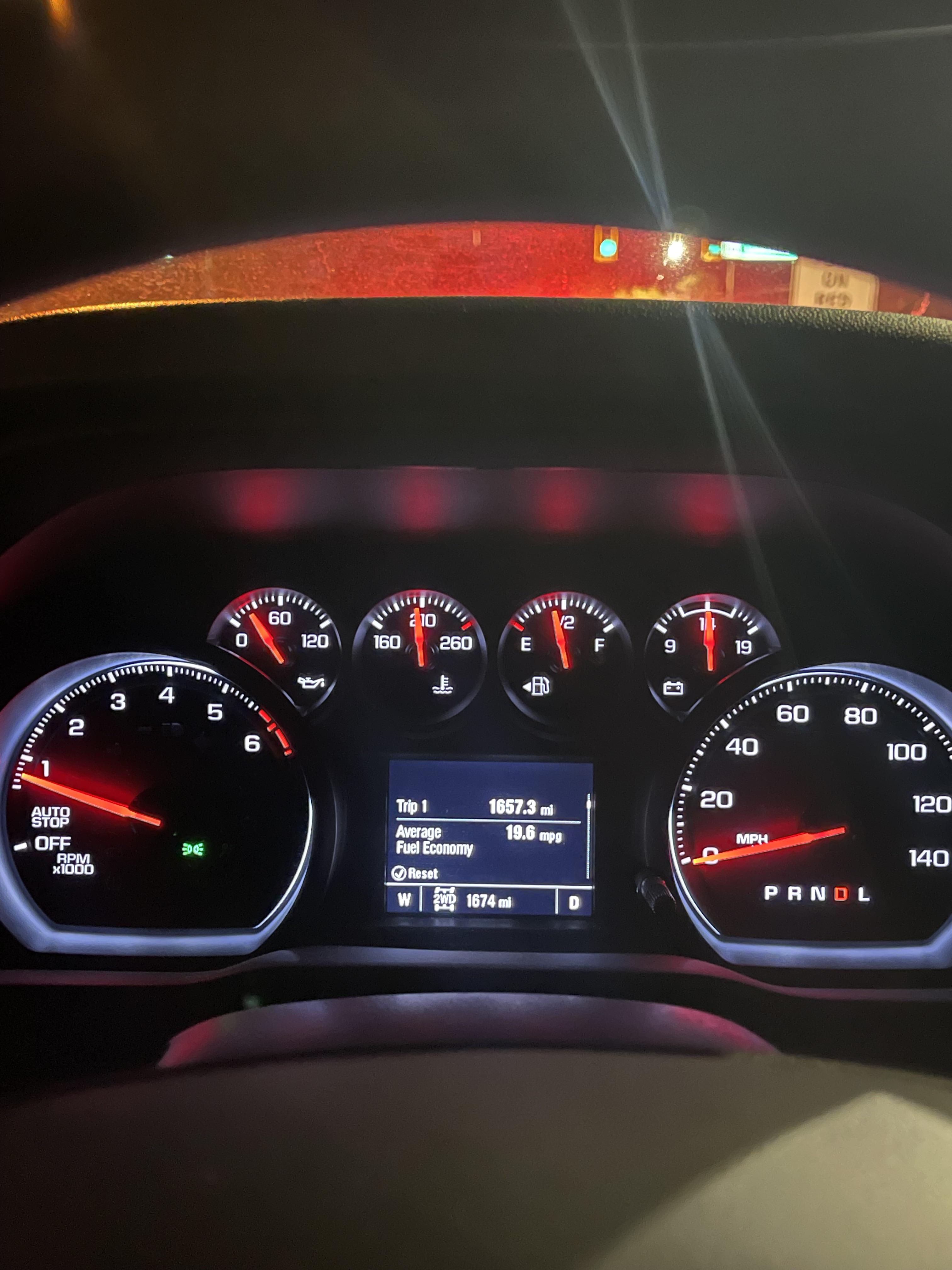 Oil pressure shown normal? : r/Silverado