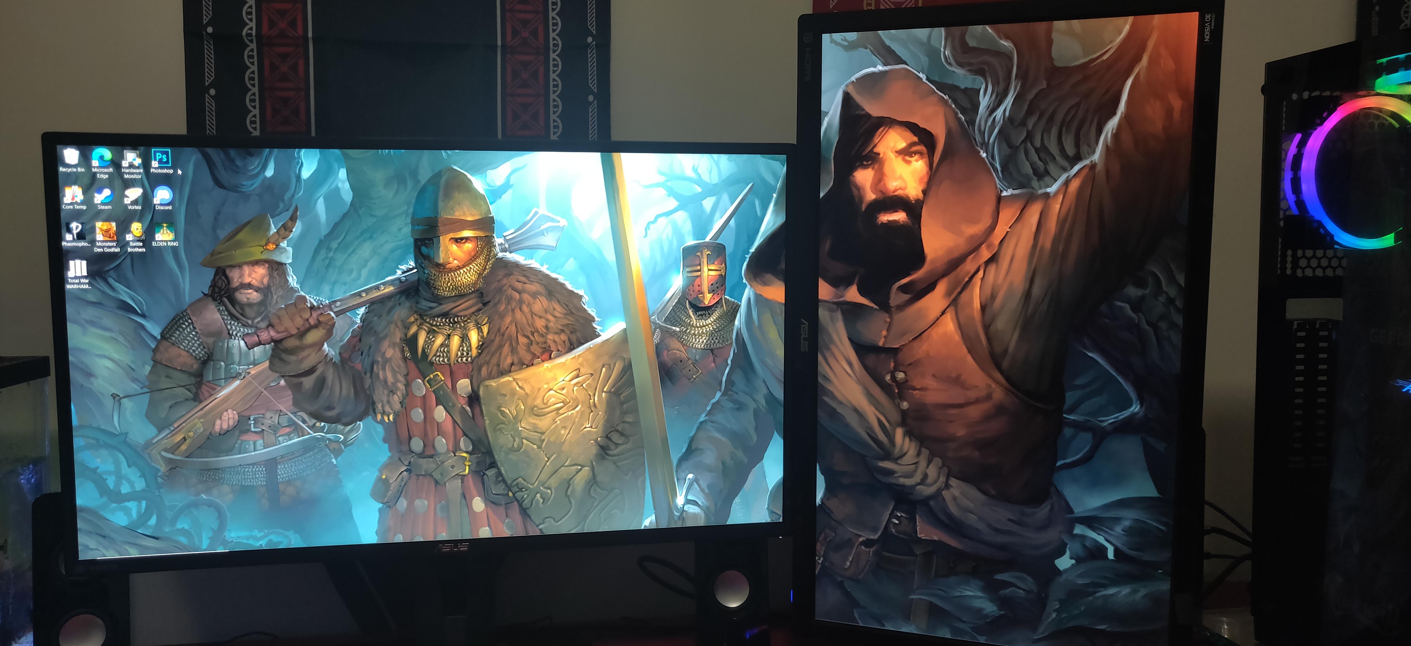 Doesn't line up perfectly, but I love it BattleBrothers