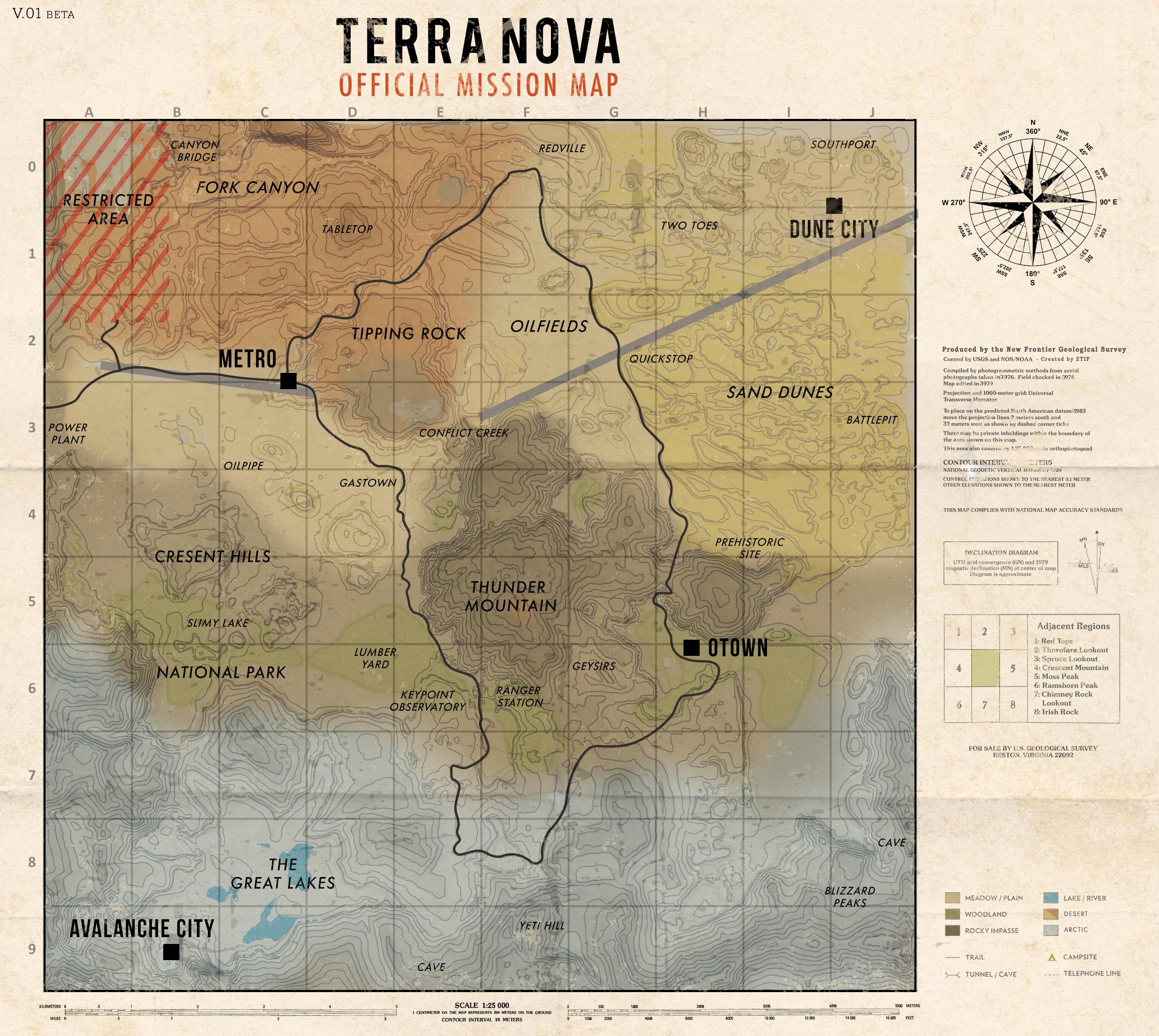 Terra Nova (the overview of map for a game made in unity) r/worldbuilding