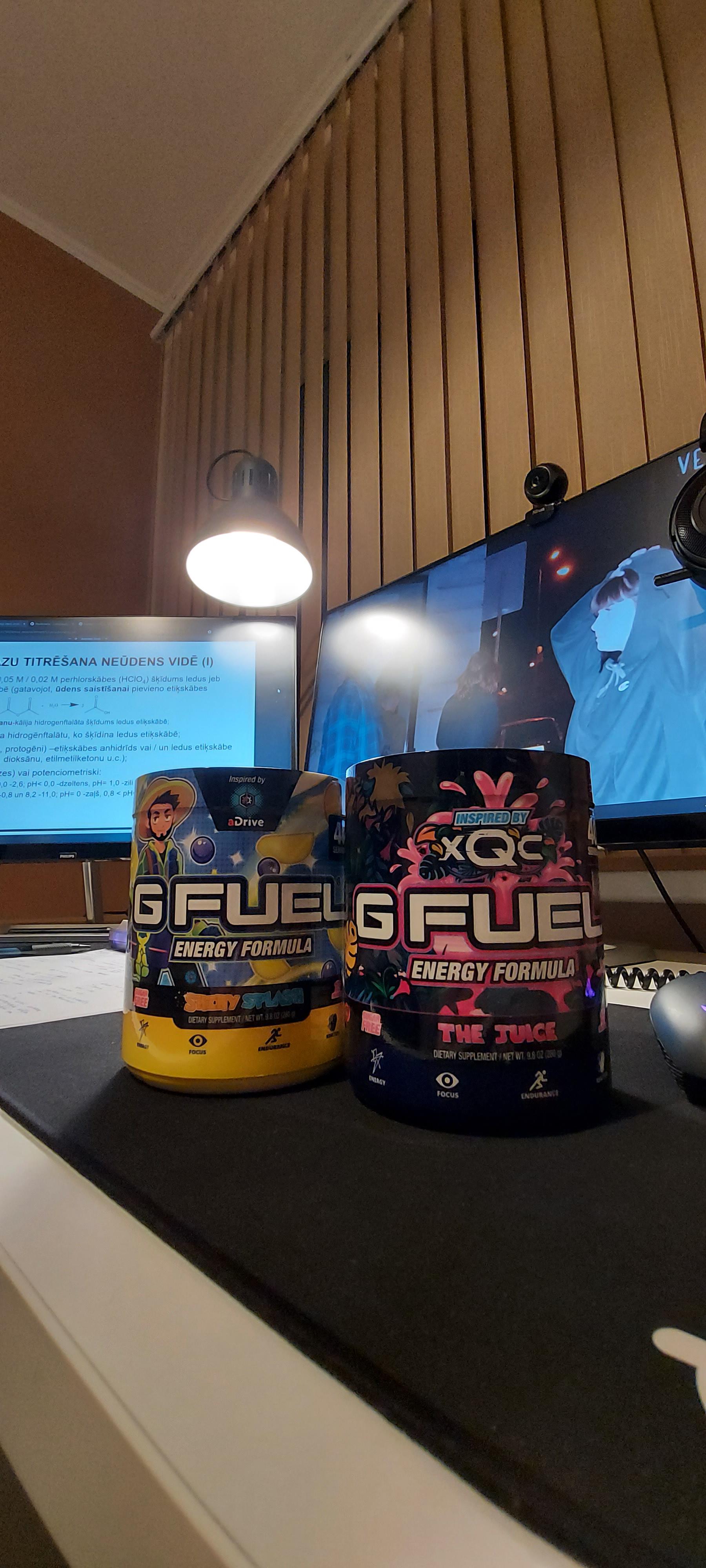 MY FIRST 2 TUBS OF GFUEL! Are these two a W or an L? r/GFUEL