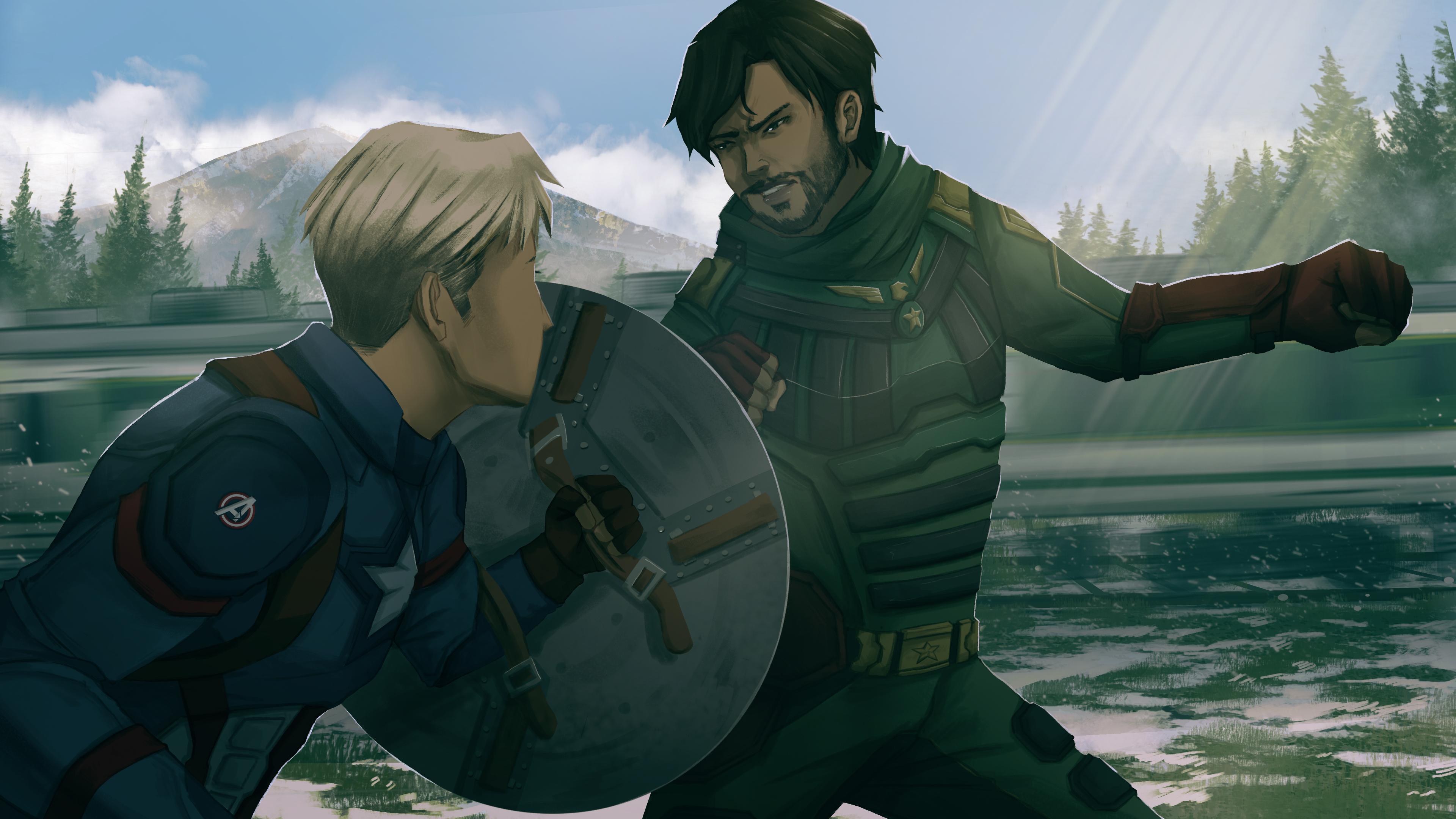 Captain America vs Soldier Boy r/Marvel