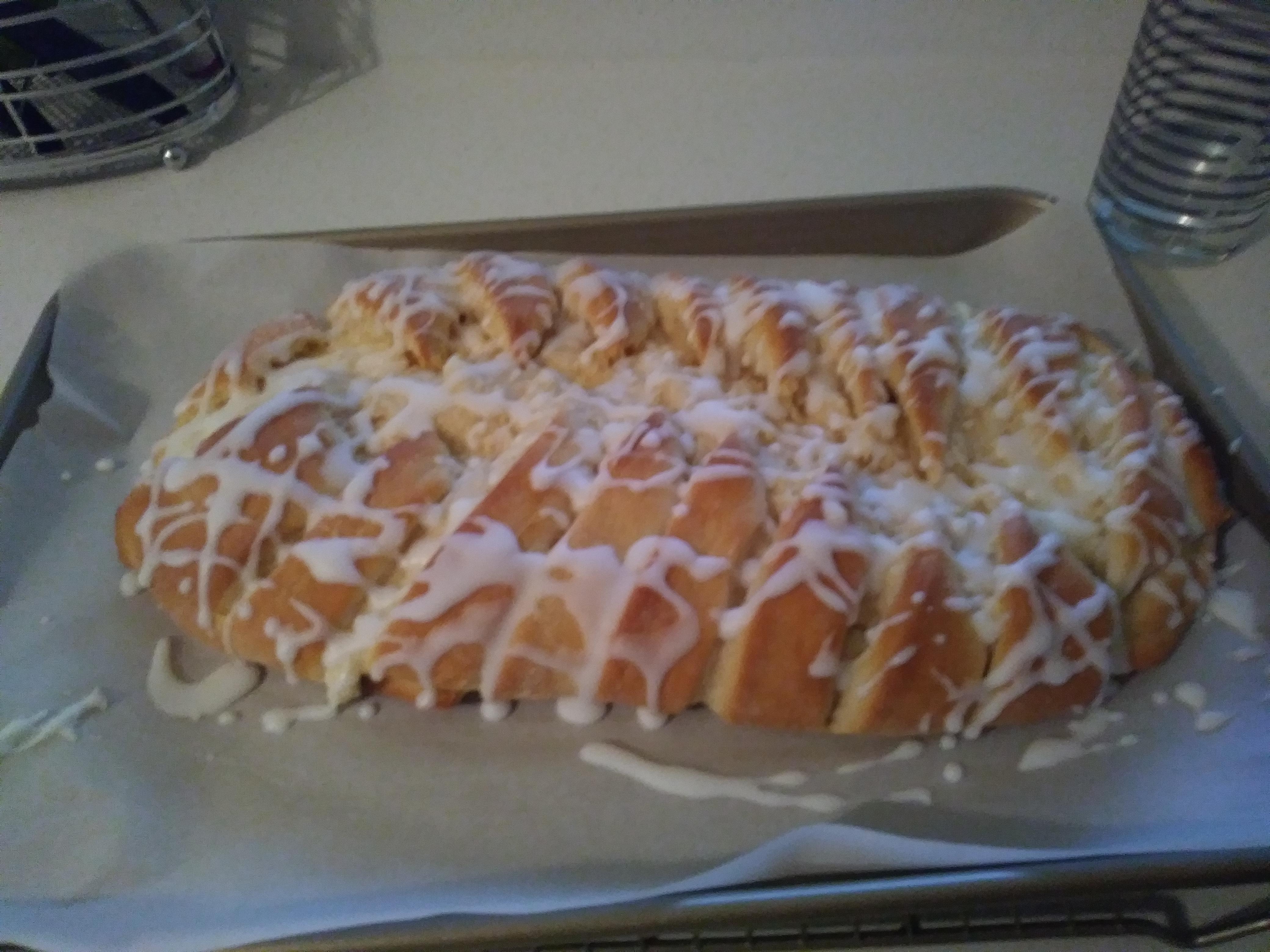 Cheese Danish from scratch Baking