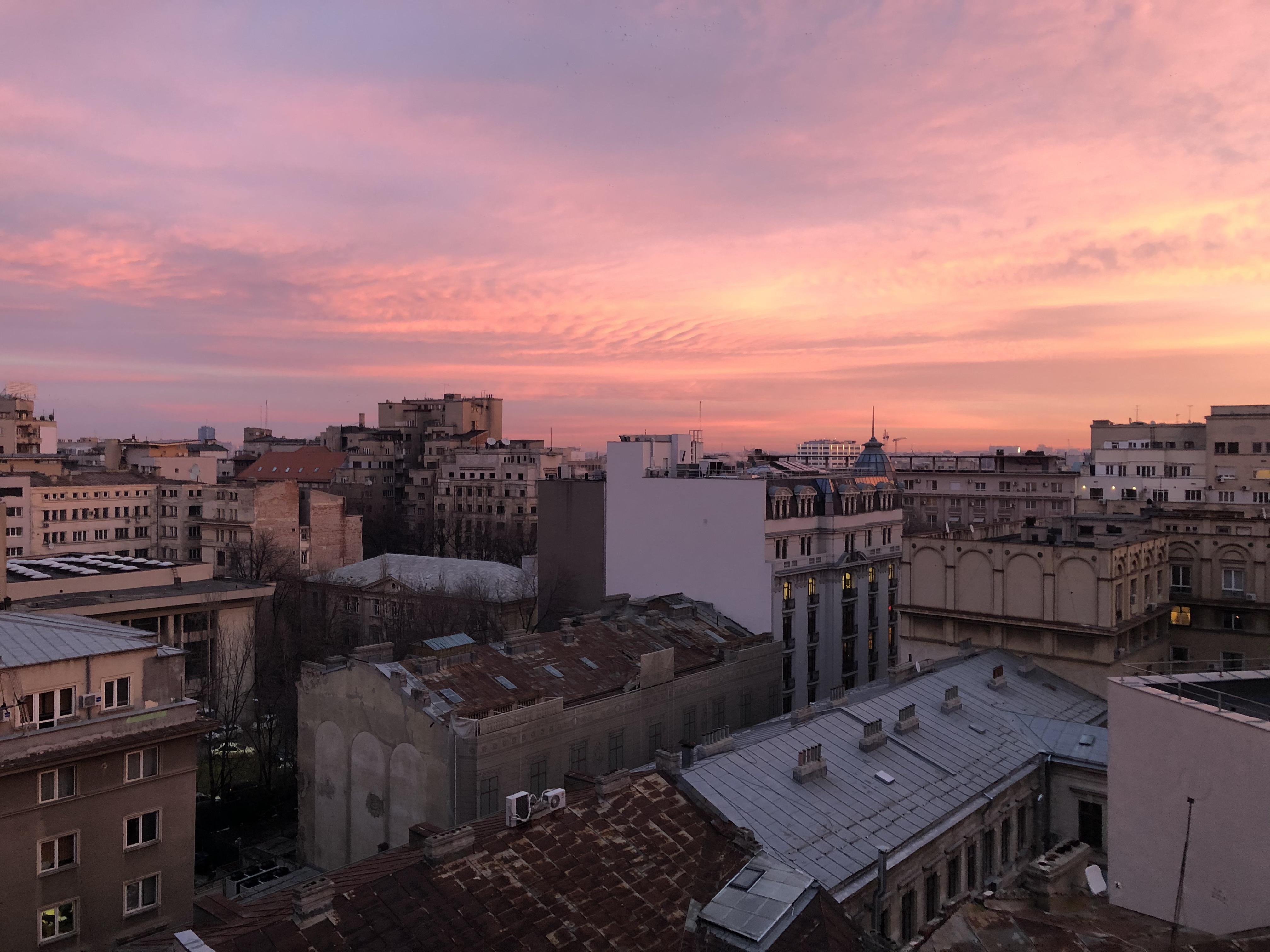Bucharest, Romania r/sunrise