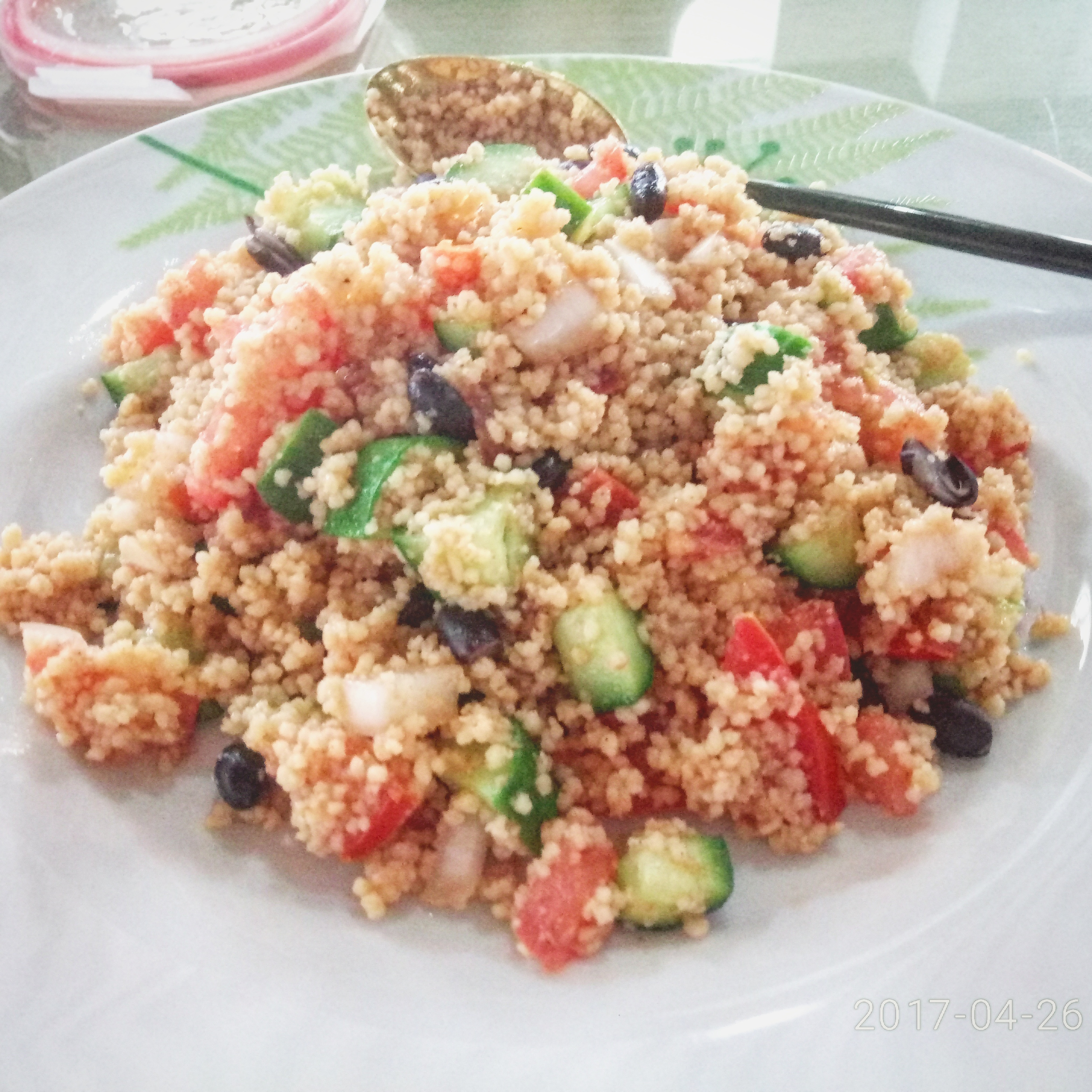 Turkishish vegetarian couscous salad r/tonightsdinner