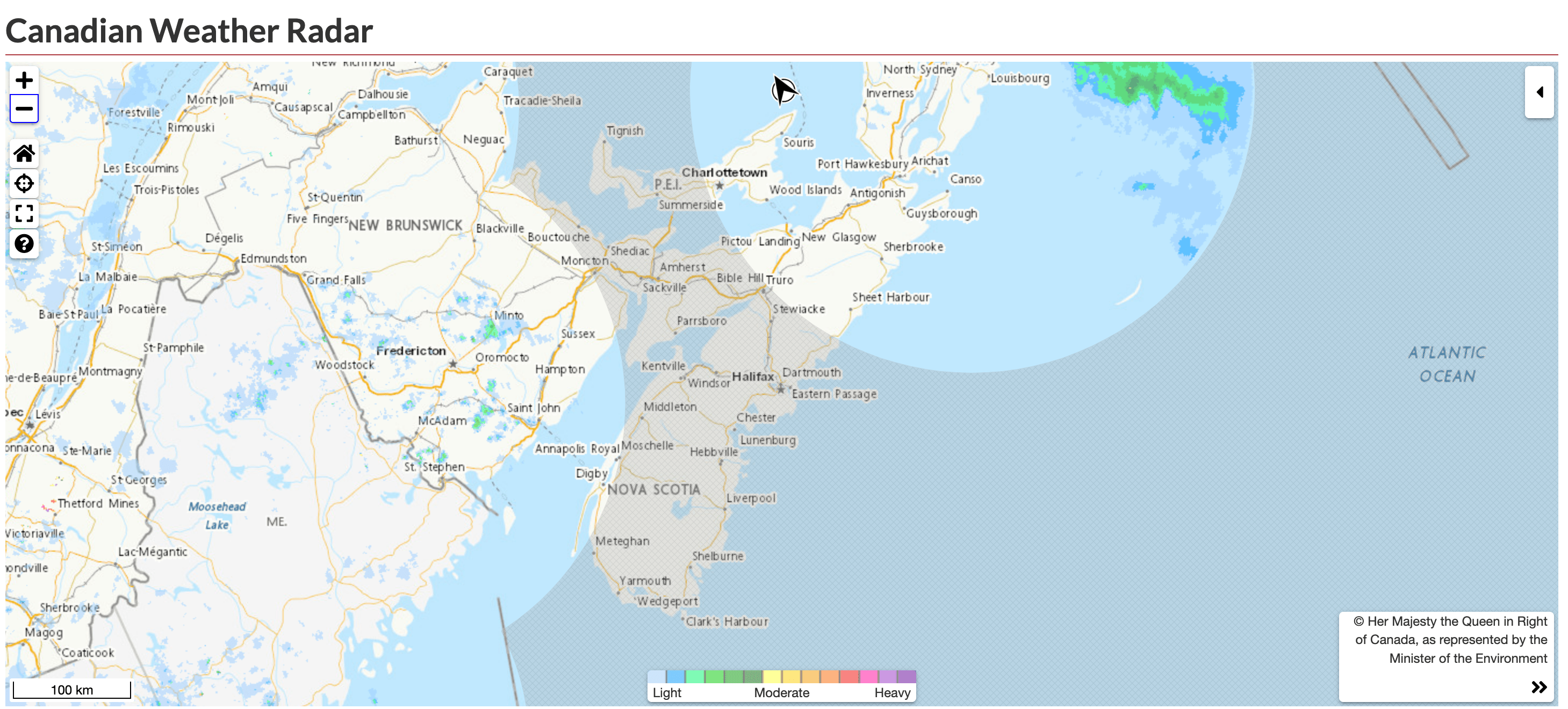 Radar's gone again. (Temporarily.) r/halifax