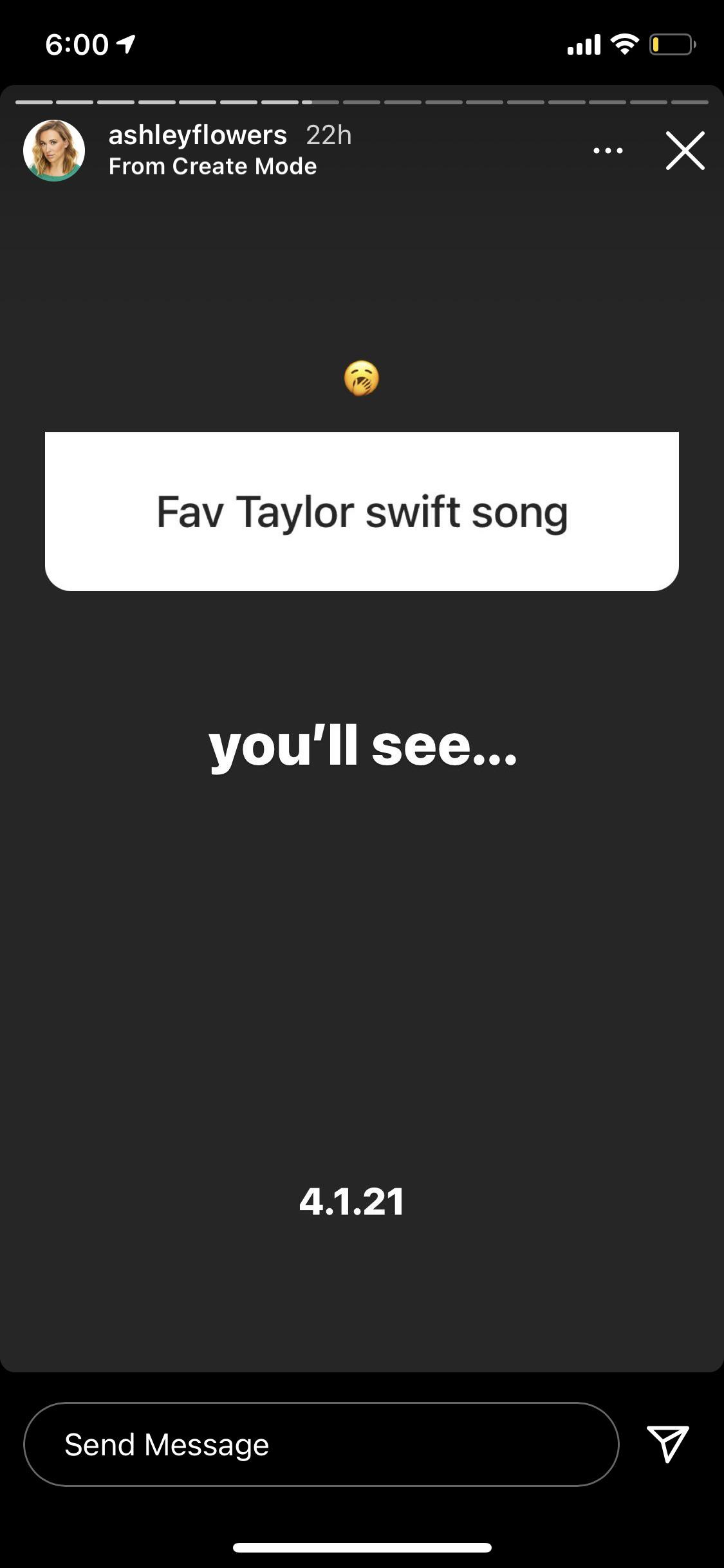 Ashley Flower’s Instagram Story yesterday (from true crime podcast) r