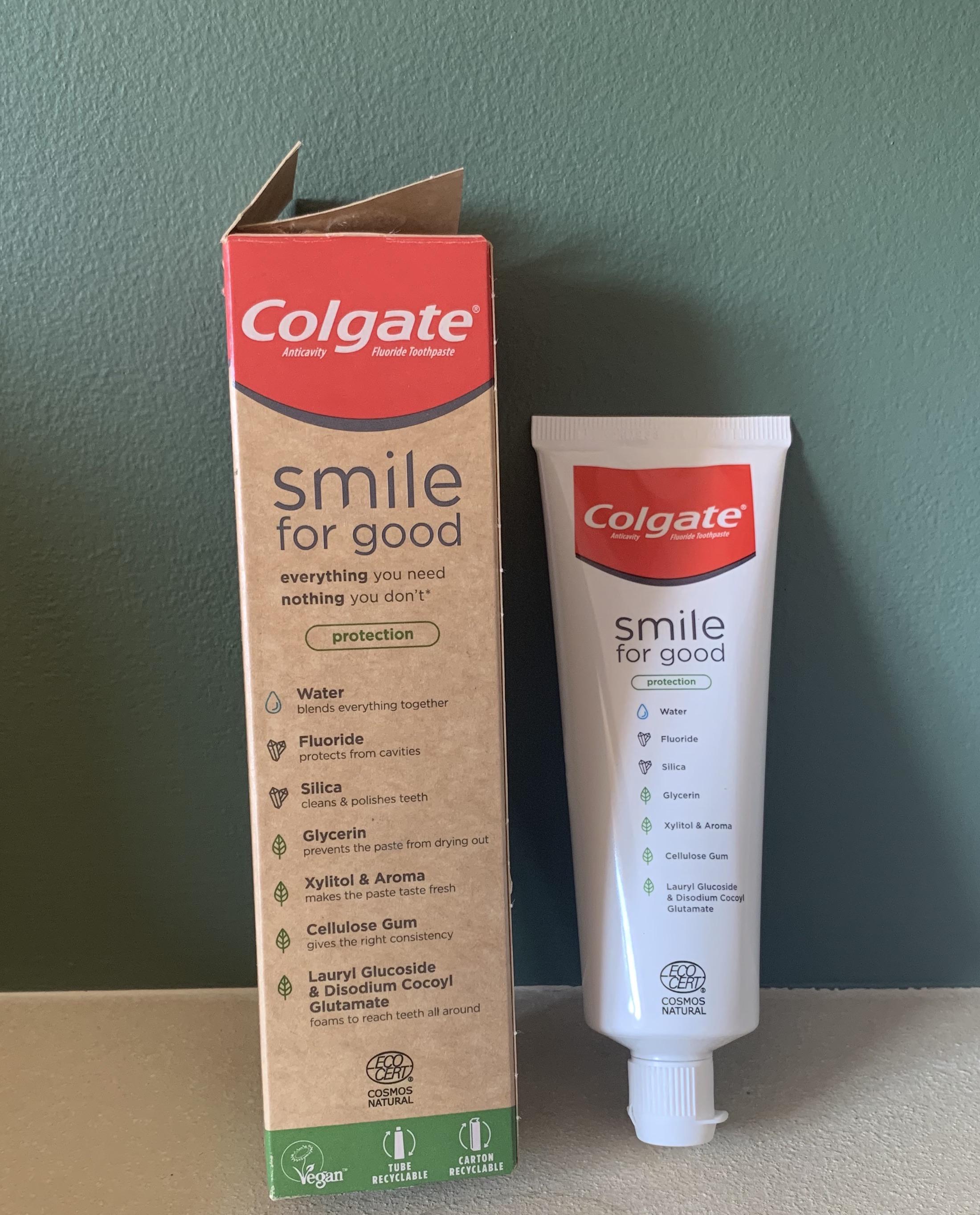 Colgate have released a recyclable toothpaste, both tube and packaging