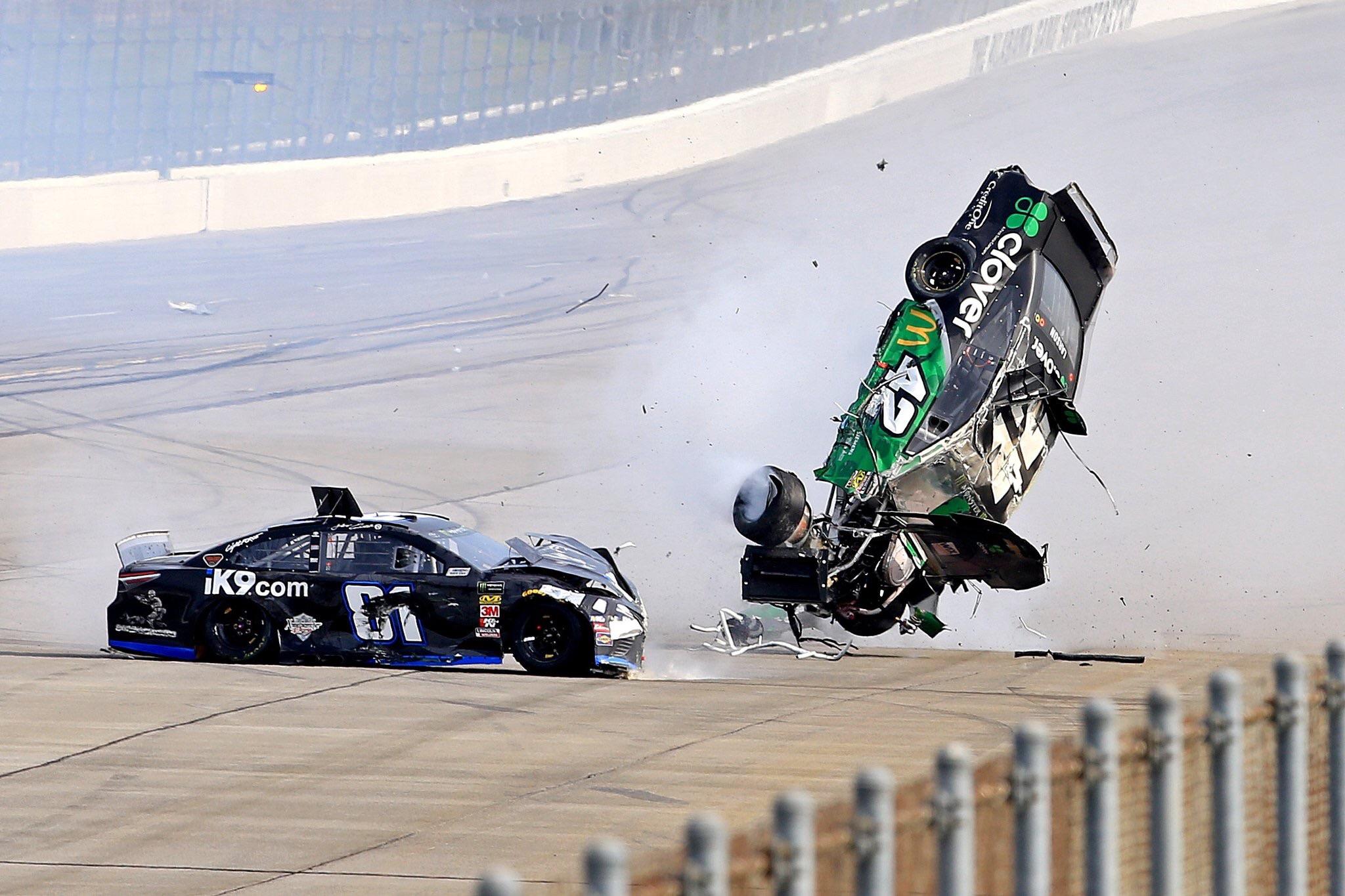 Kyle Larson Flip Photos r/NASCAR