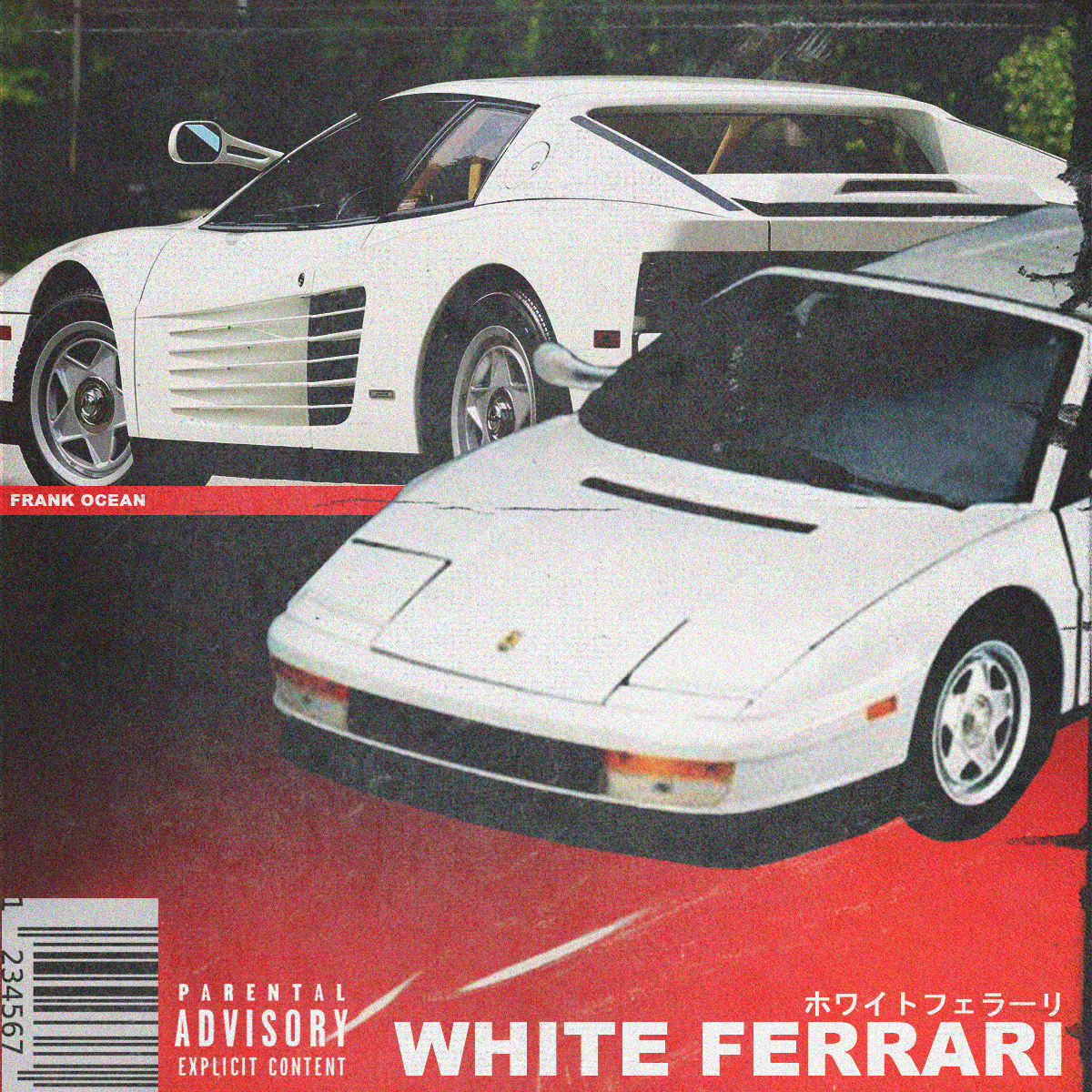 Frank Ocean White Ferrari [1200x1200] freshalbumart