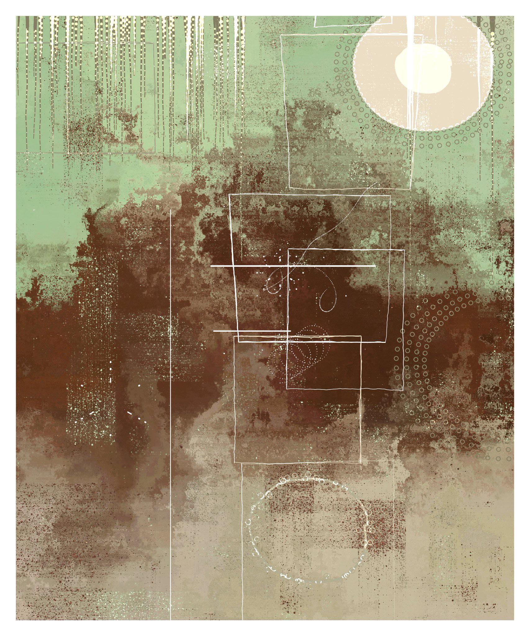 Acrylic paint study p5js r/generative