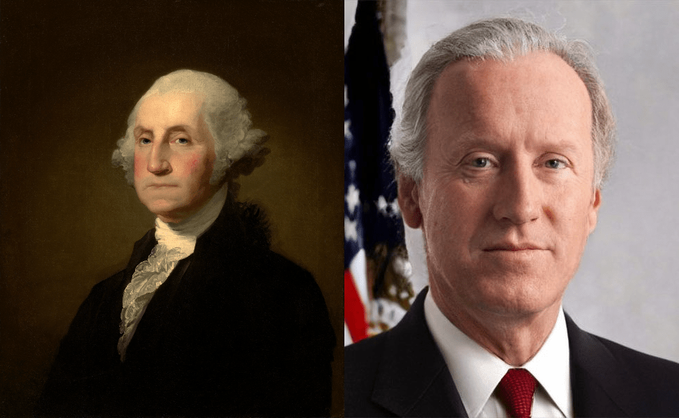A modern photorealistic portrait of Washington r/pics
