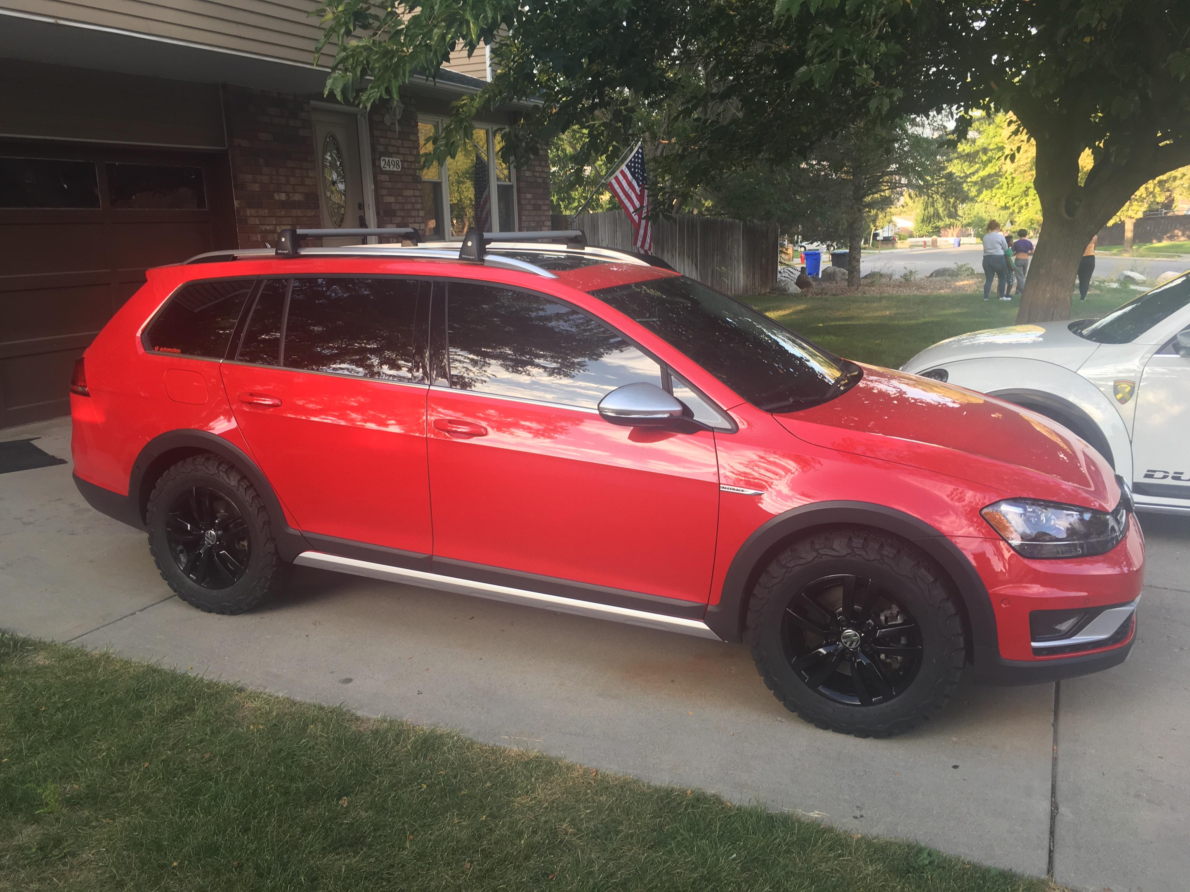 My Alltrack on some beefy All Terrain TAs. r/Volkswagen
