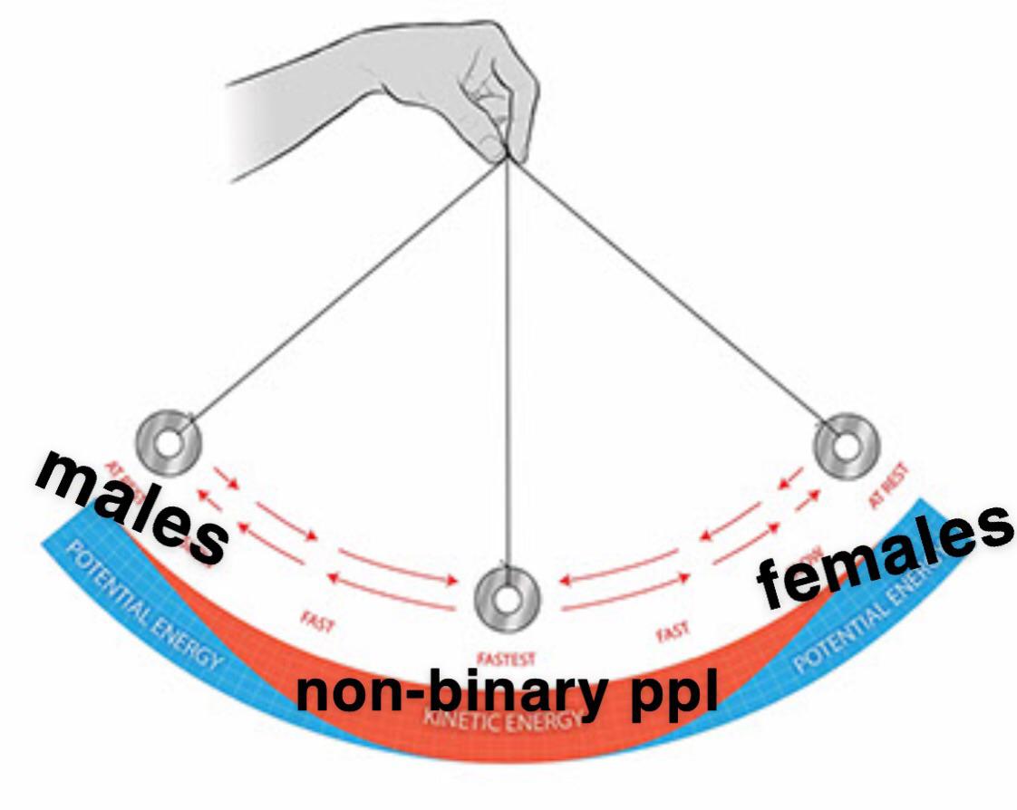 when everyone is talking about gender ratios and mine is an out of