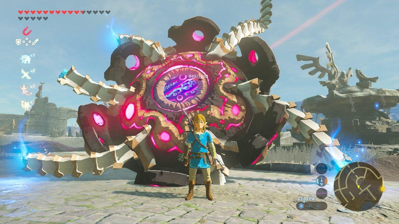 First Guardian Stalker Kill! r/Breath_of_the_Wild