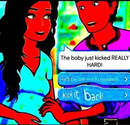 Make Your Choice Deep Fried Memes Know Your Meme