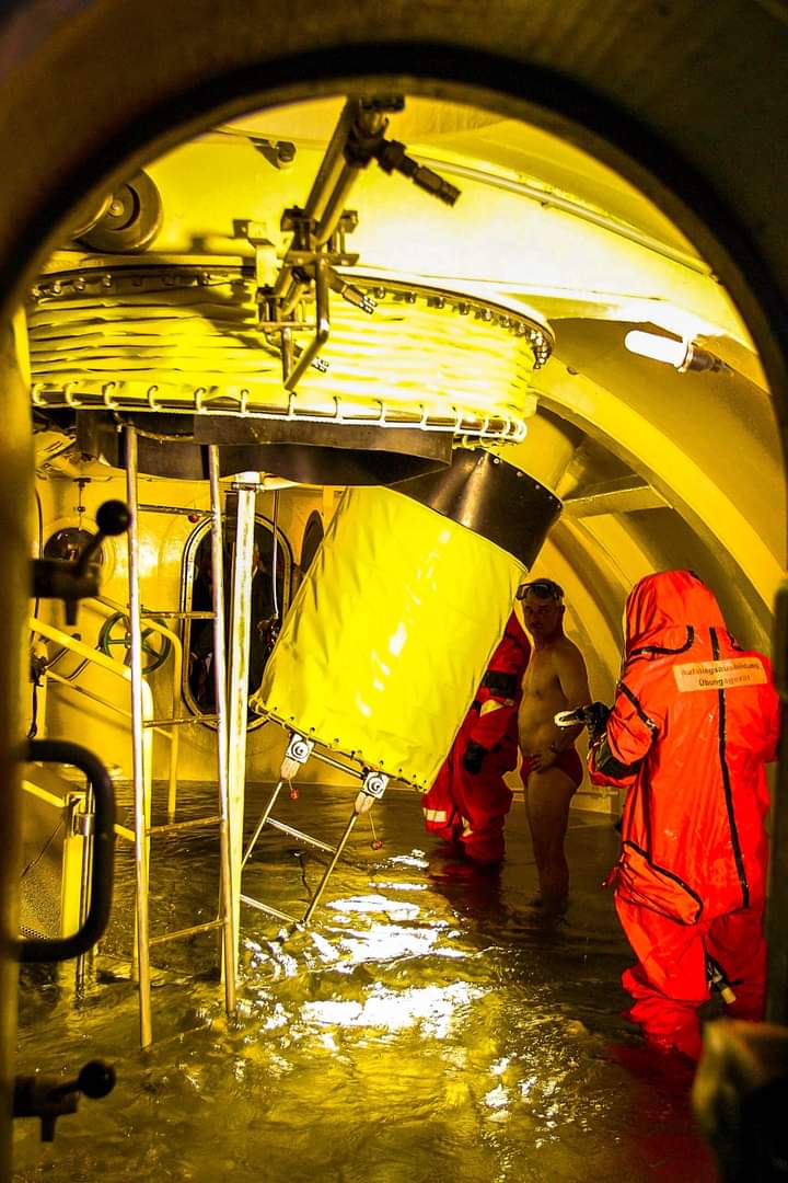South African Navy submarine escape trainer r/submarines