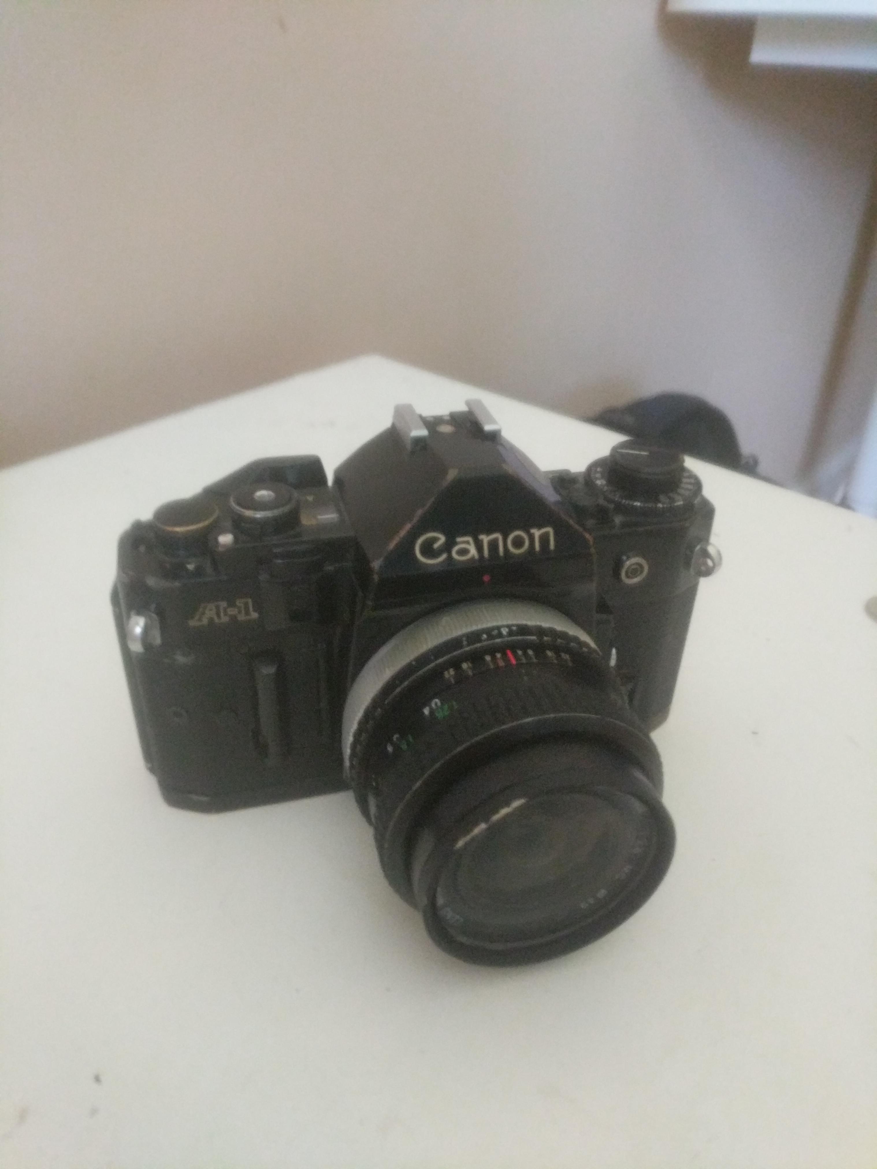 Canon a1 film wont advance after a drop managed to retrieve the film not sure what to do r/Cameras