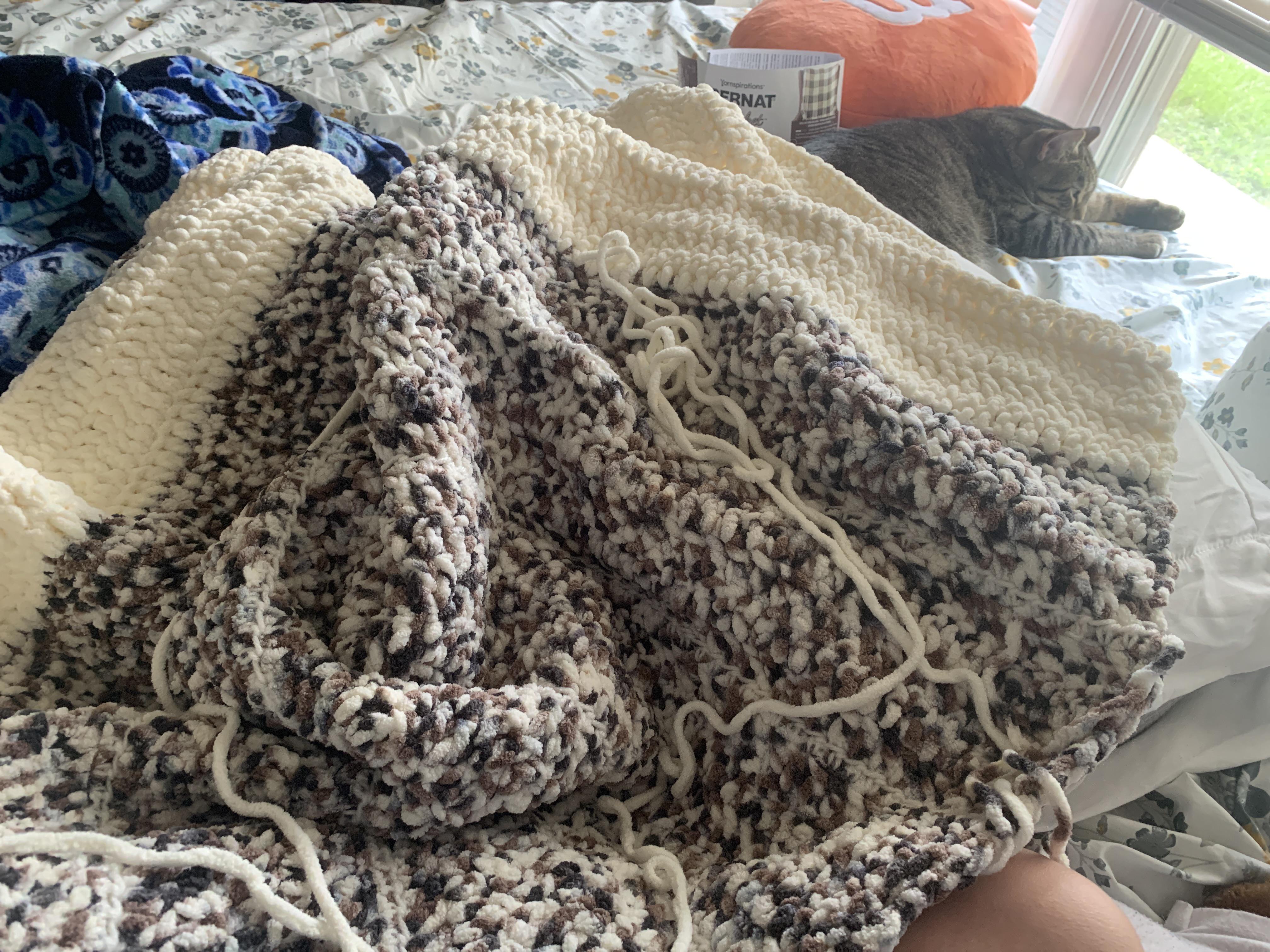 Blanket borders? I was thinking just a single crochet around but I want