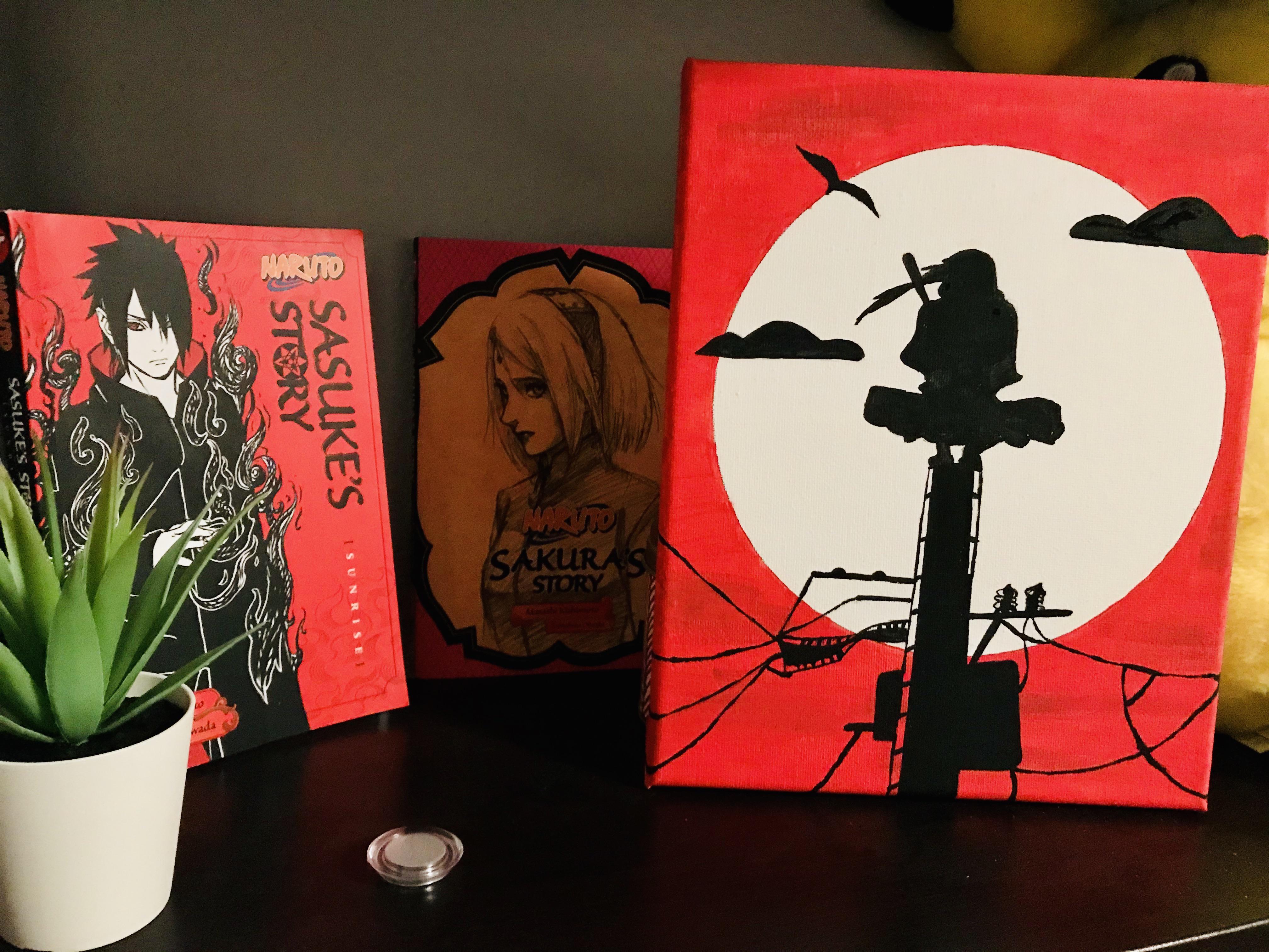 Itachi Painting On Canvas Let s make your home or