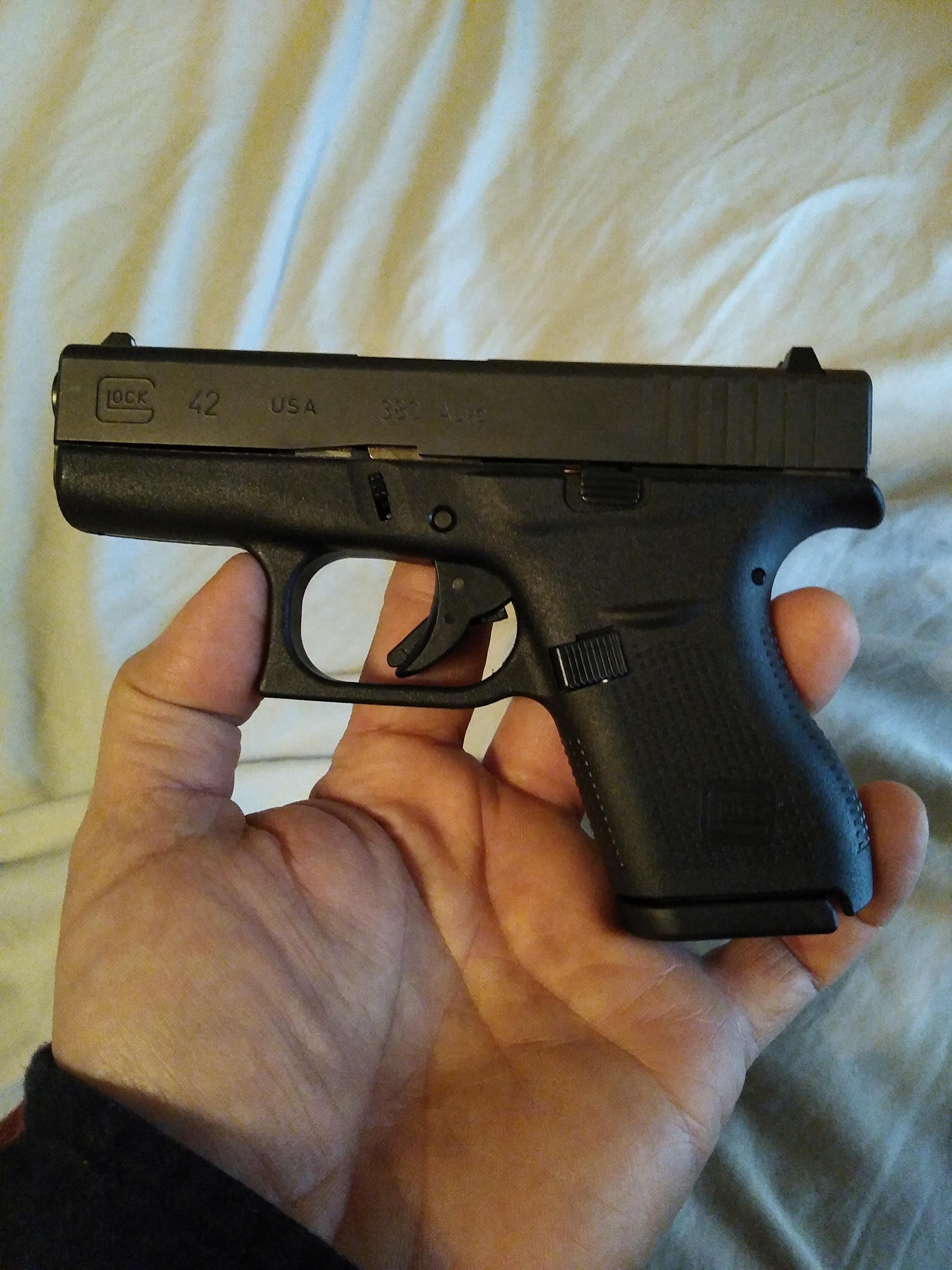 Got me a pocket Glock today. r/concealedcarry