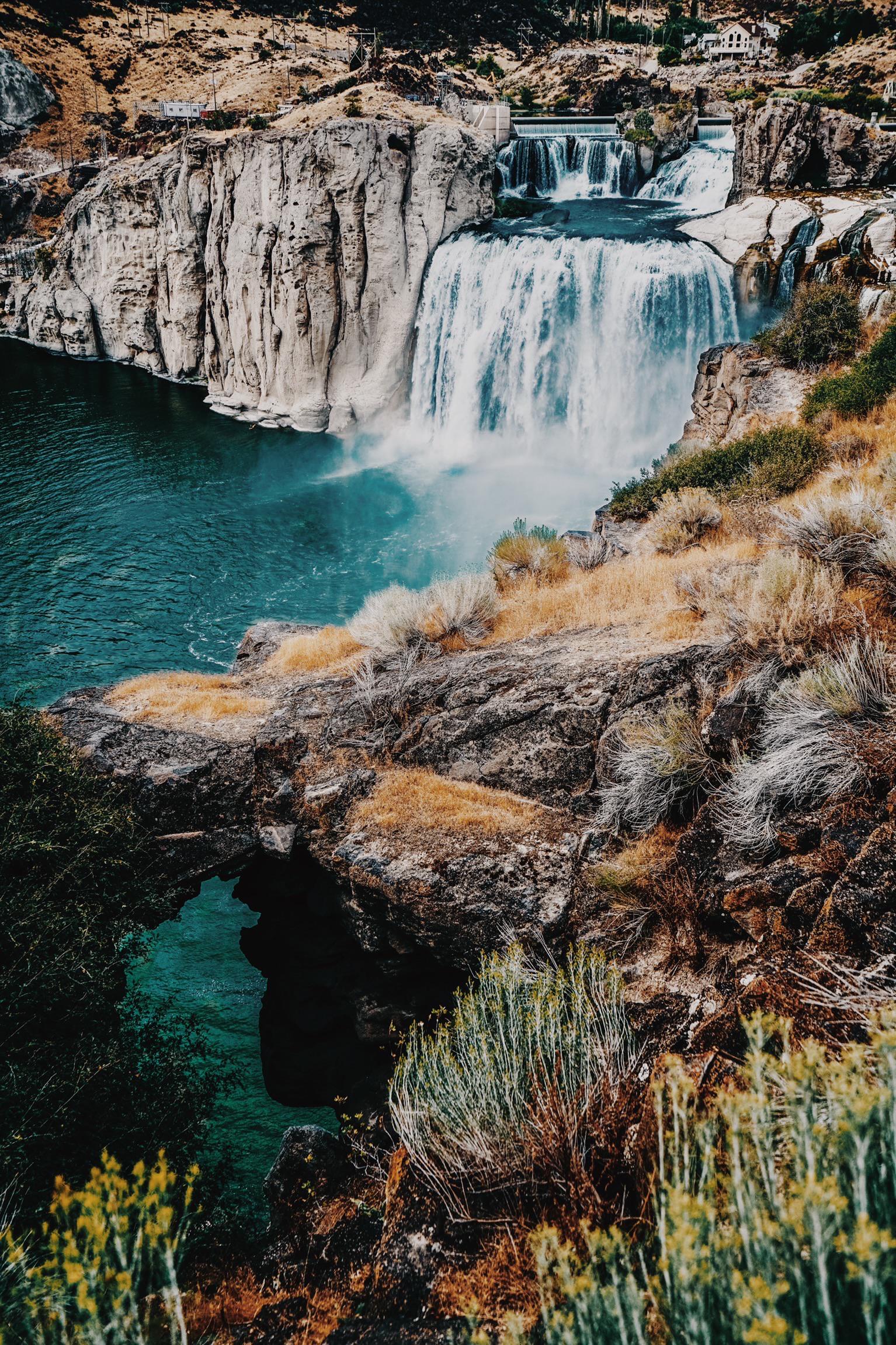 Shoshone Falls, Idaho Falls Idaho. The Niagara Falls of the West [OC