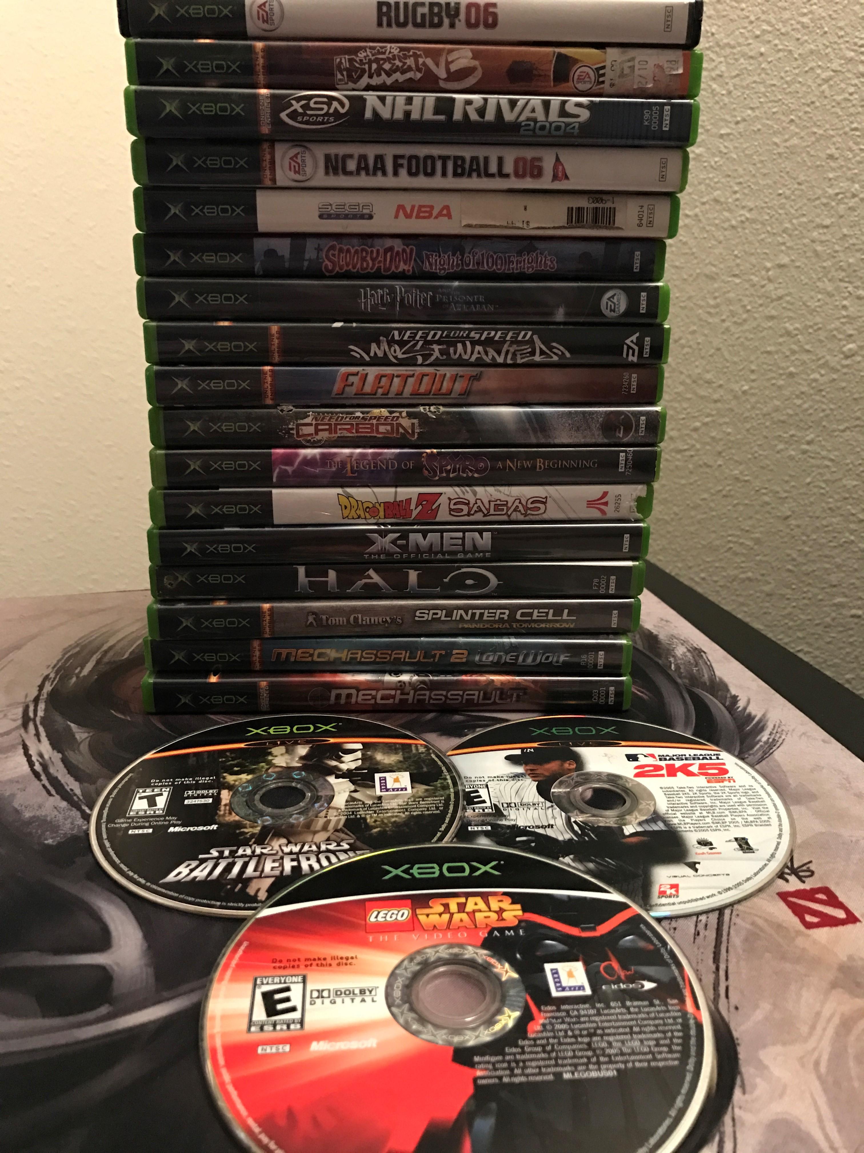 Offerup 19 Original Xbox Games for 10 r/gamecollecting