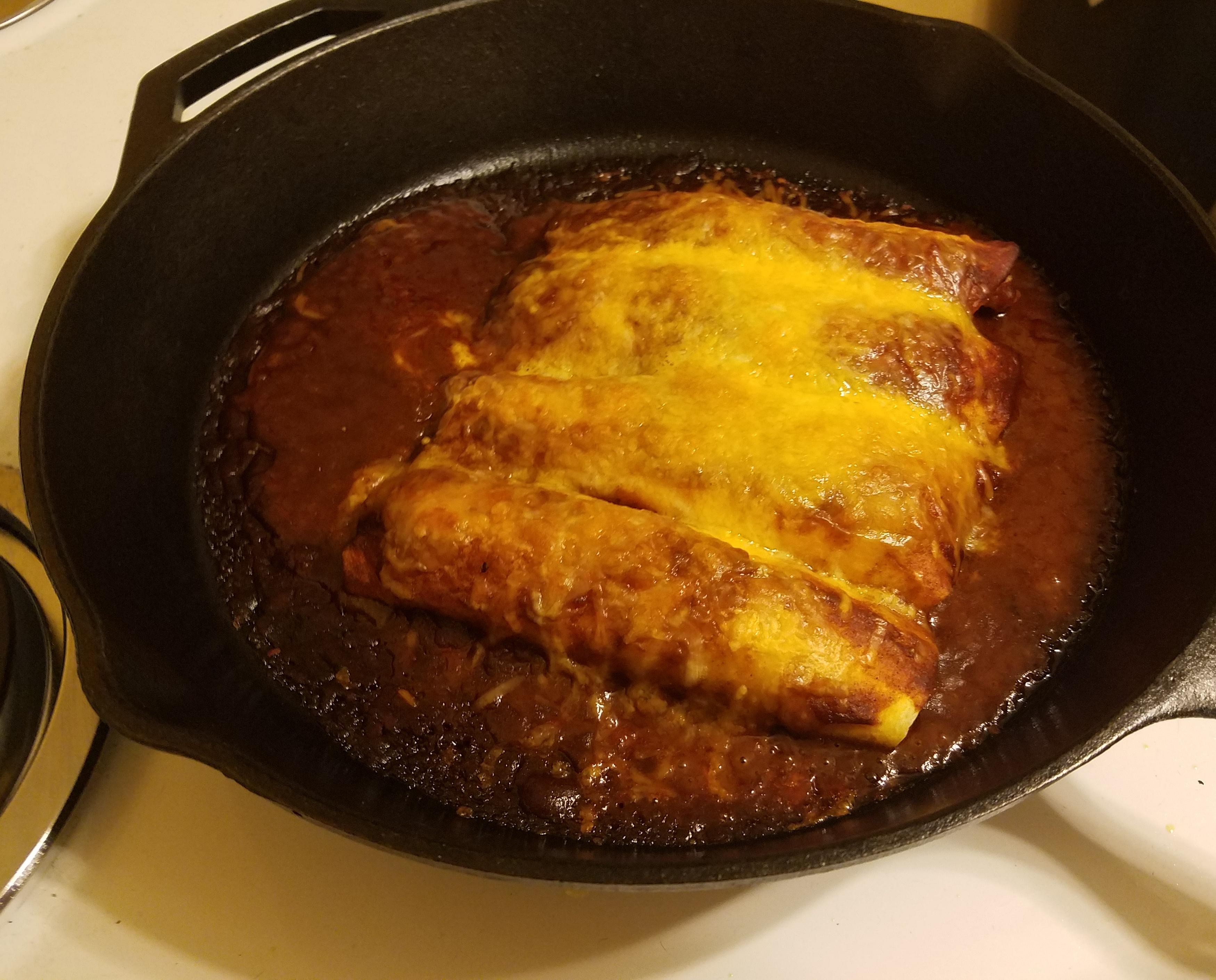 Week 5 Texmex Chicken Enchiladas r/52weeksofcooking