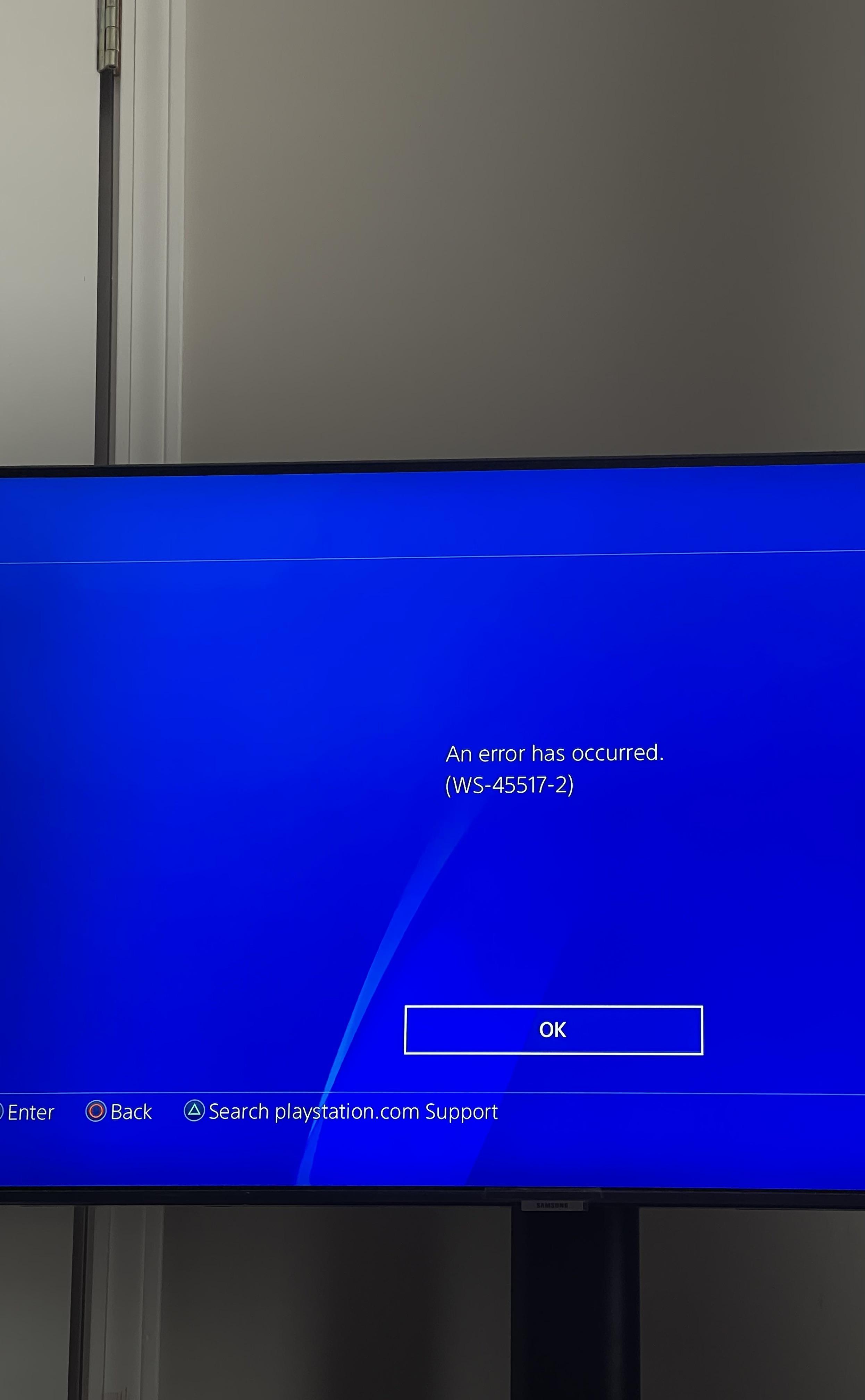 When i try to redeem my ps plus card it keep showing this error? PS4