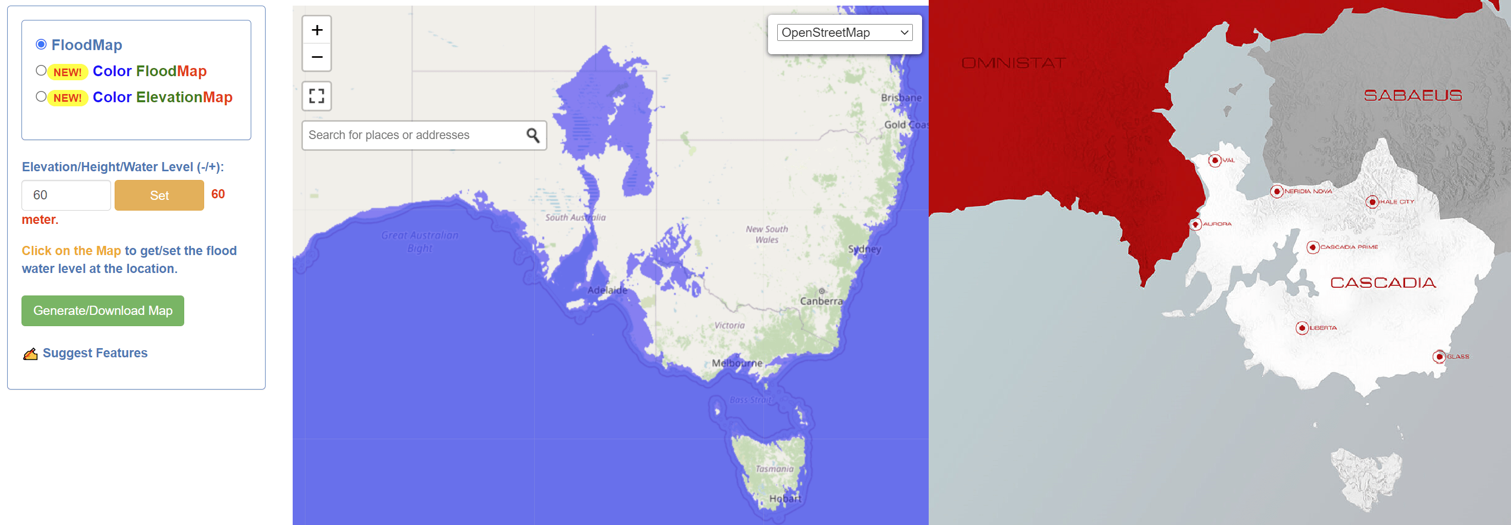 The map for Mirror's Edge Catalyst is based on Australia after a 60