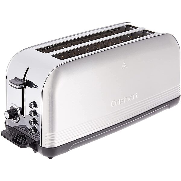[Amazon] Cuisinart Long Slot 2Slice Toaster (Stainless Steel) 40
