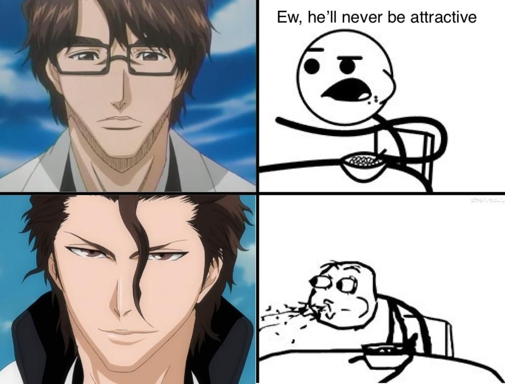 My Aizen meme that’s probably been done a thousand times before bleach