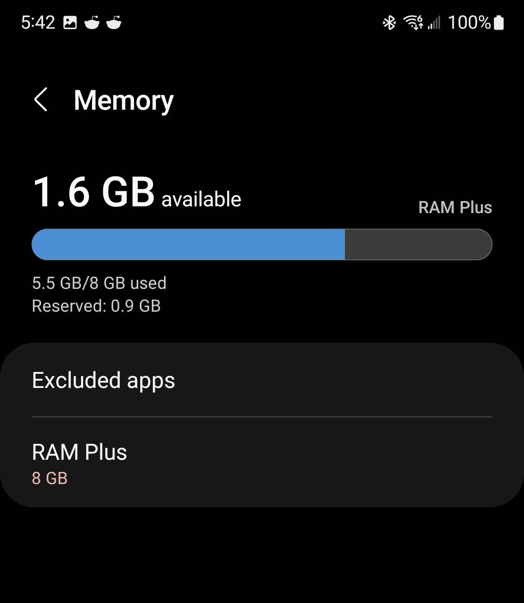 why is ram usage always extremely high? no apps running in the