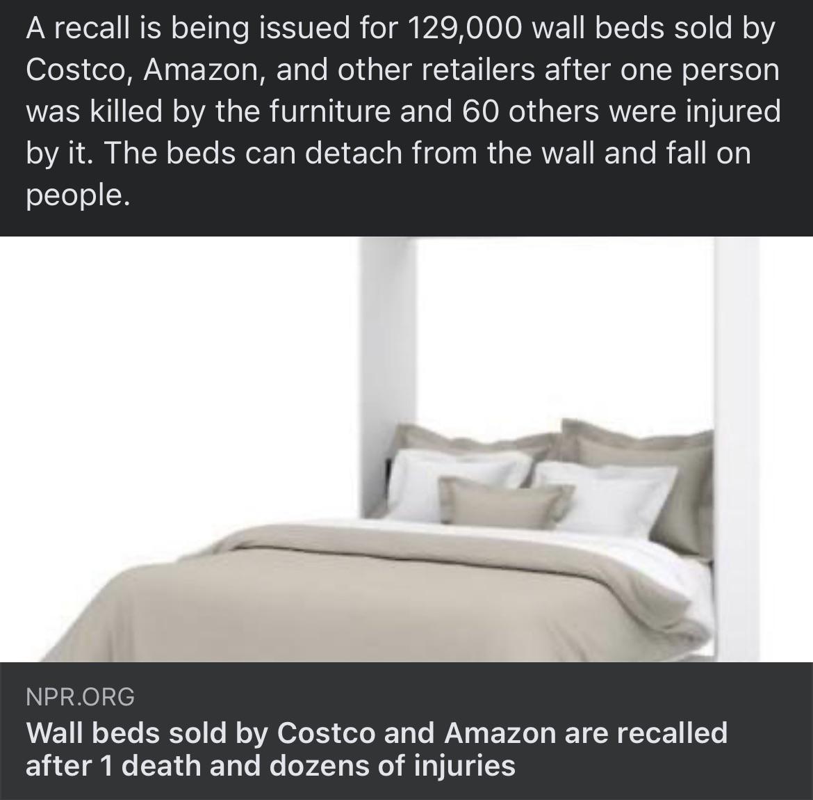 Death by Murphy bed r/SimsIRL