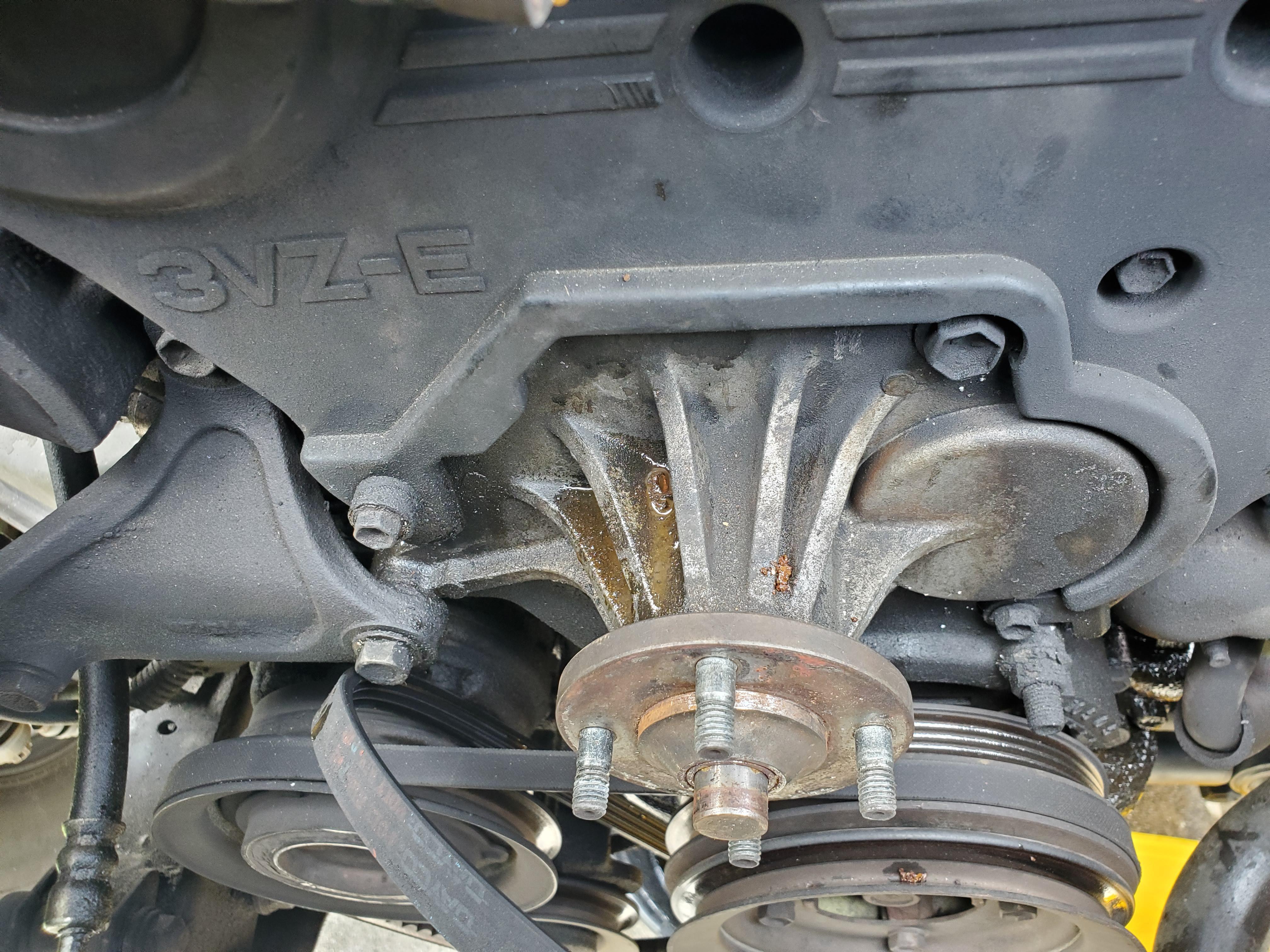 Wrong water pump? Hey guys my water pump went out and I'm replacing it. I have a 91 with th 3.0