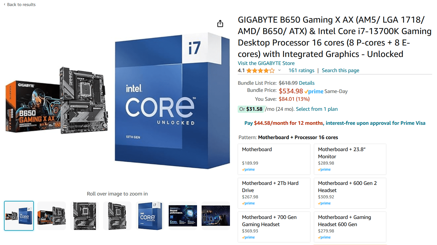 Amazon is currently selling AMD motherboards and Intel CPUs as a bundle