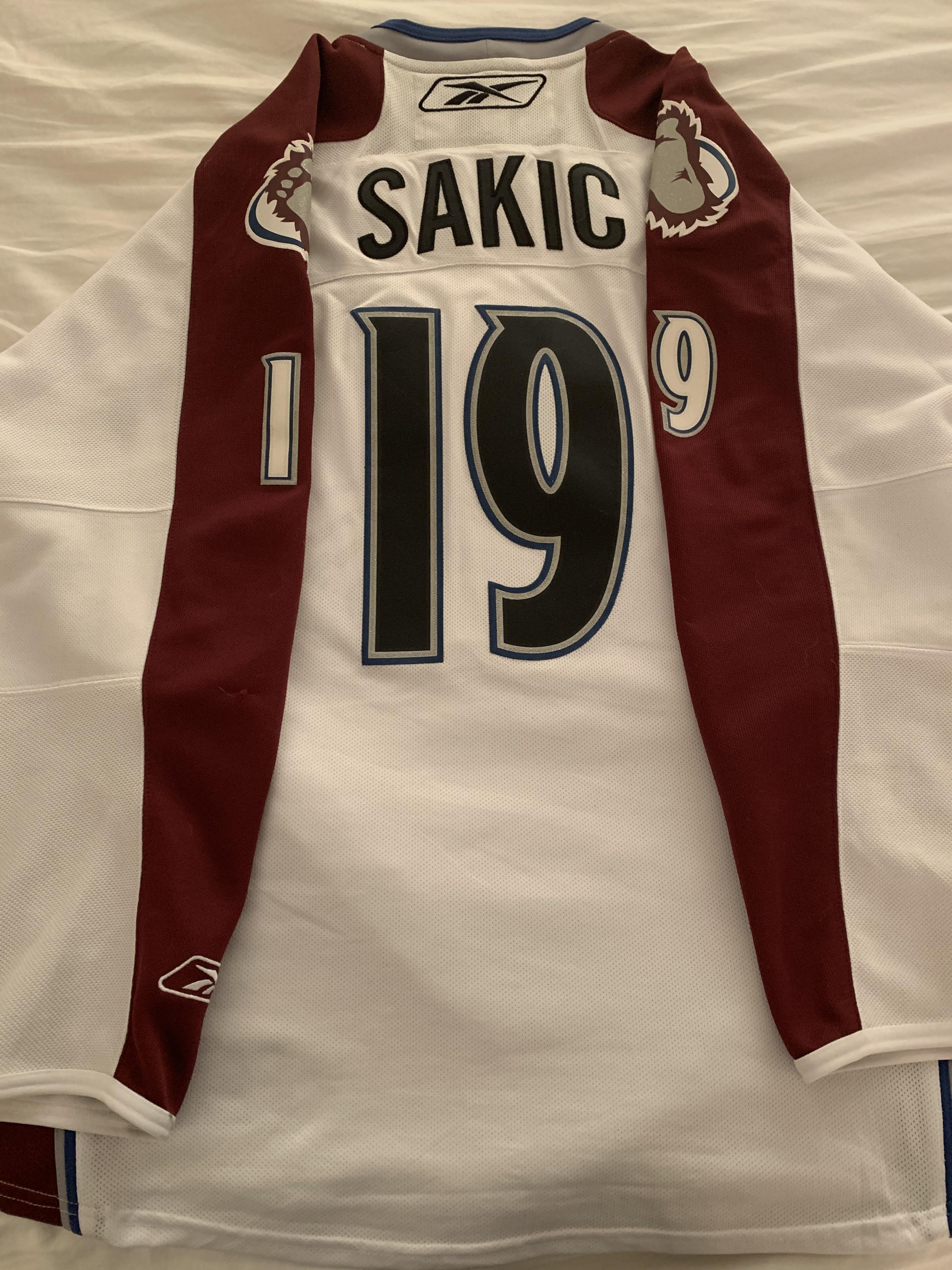 Pulling out the big gun tonight. Avs have never lost when I wear this jersey. See you guys in St