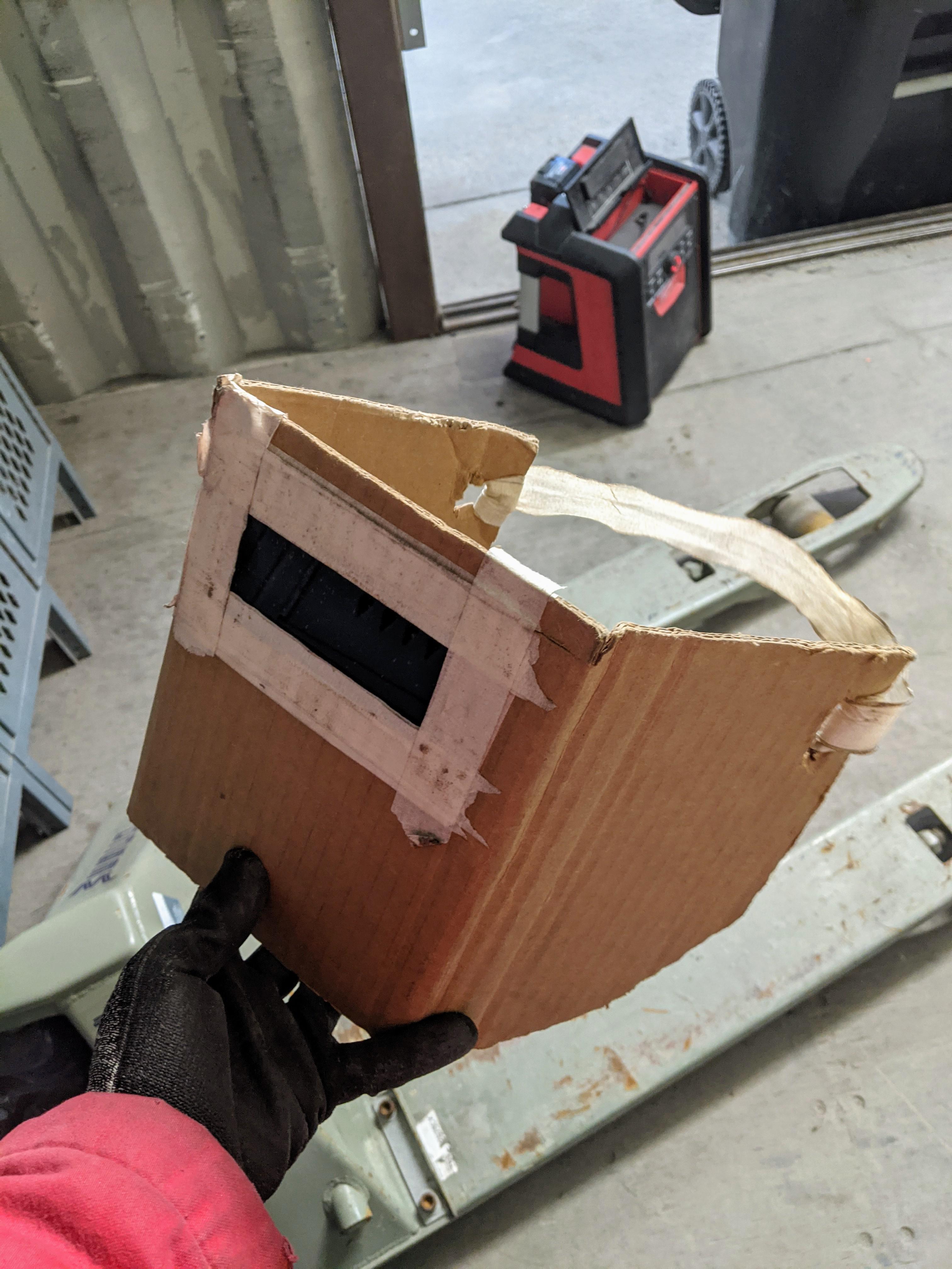 New portable welding hood! 👍🏻