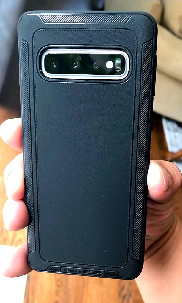 Loving this case! Had a clear tempered glass case but wanted something