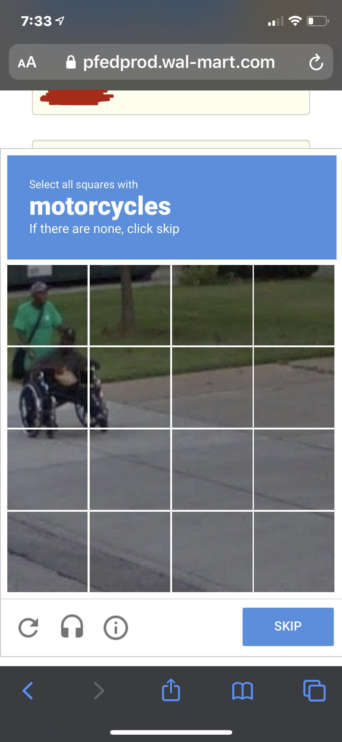 I was about to call out then I saw this... 💀 walmart