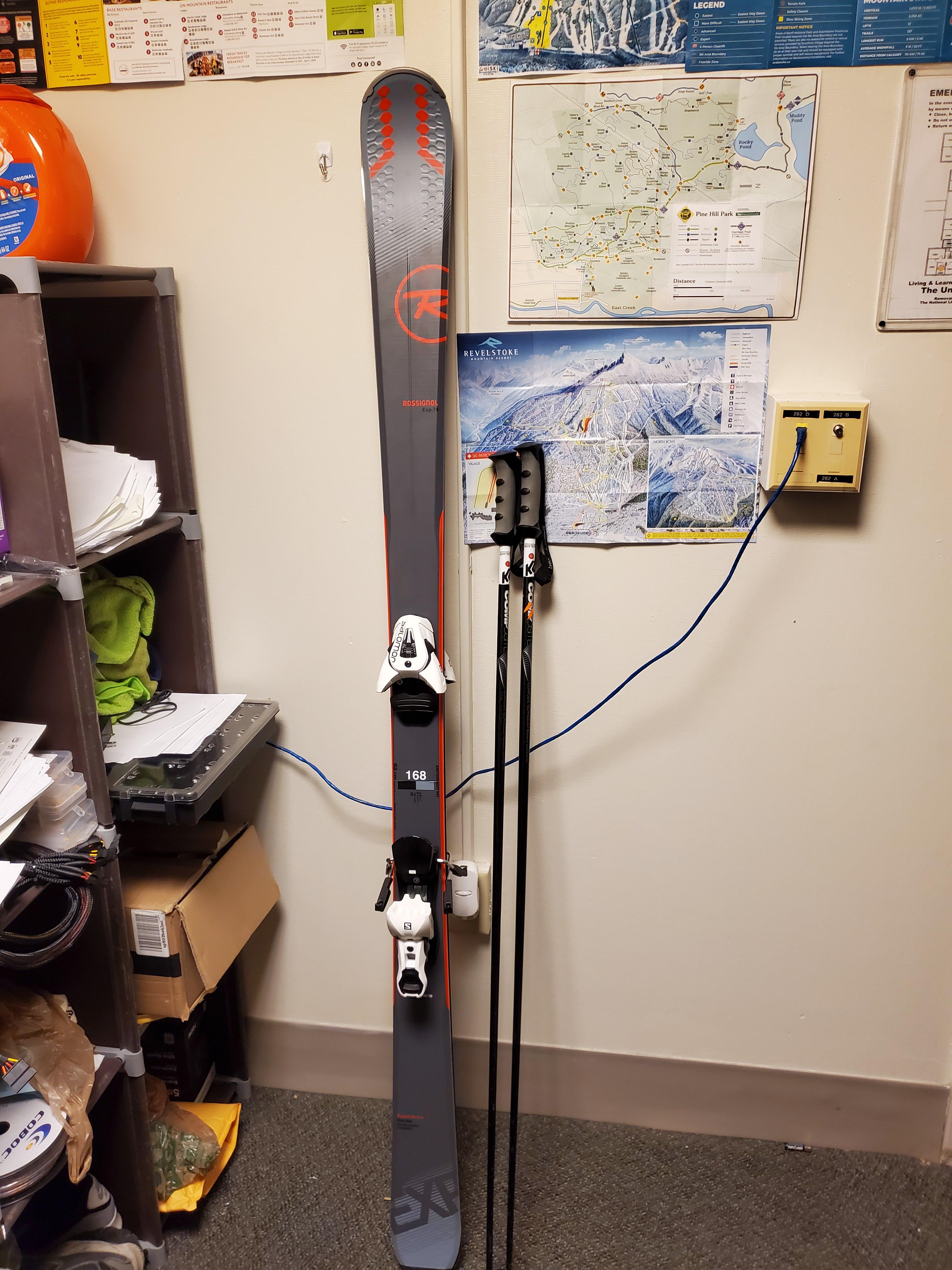 My first 3 seasons were spent on a 30 pair of yard sale skis. This