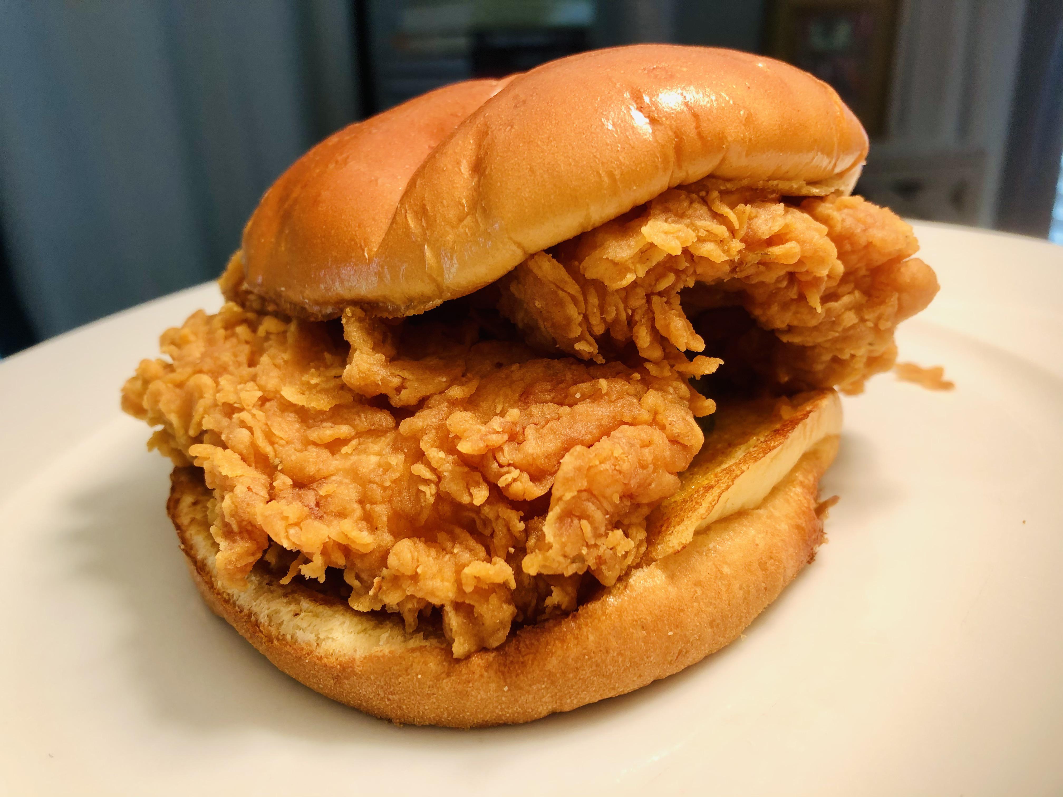 Chicken sando from Popeyes in Austin, Texas r/chickensandos
